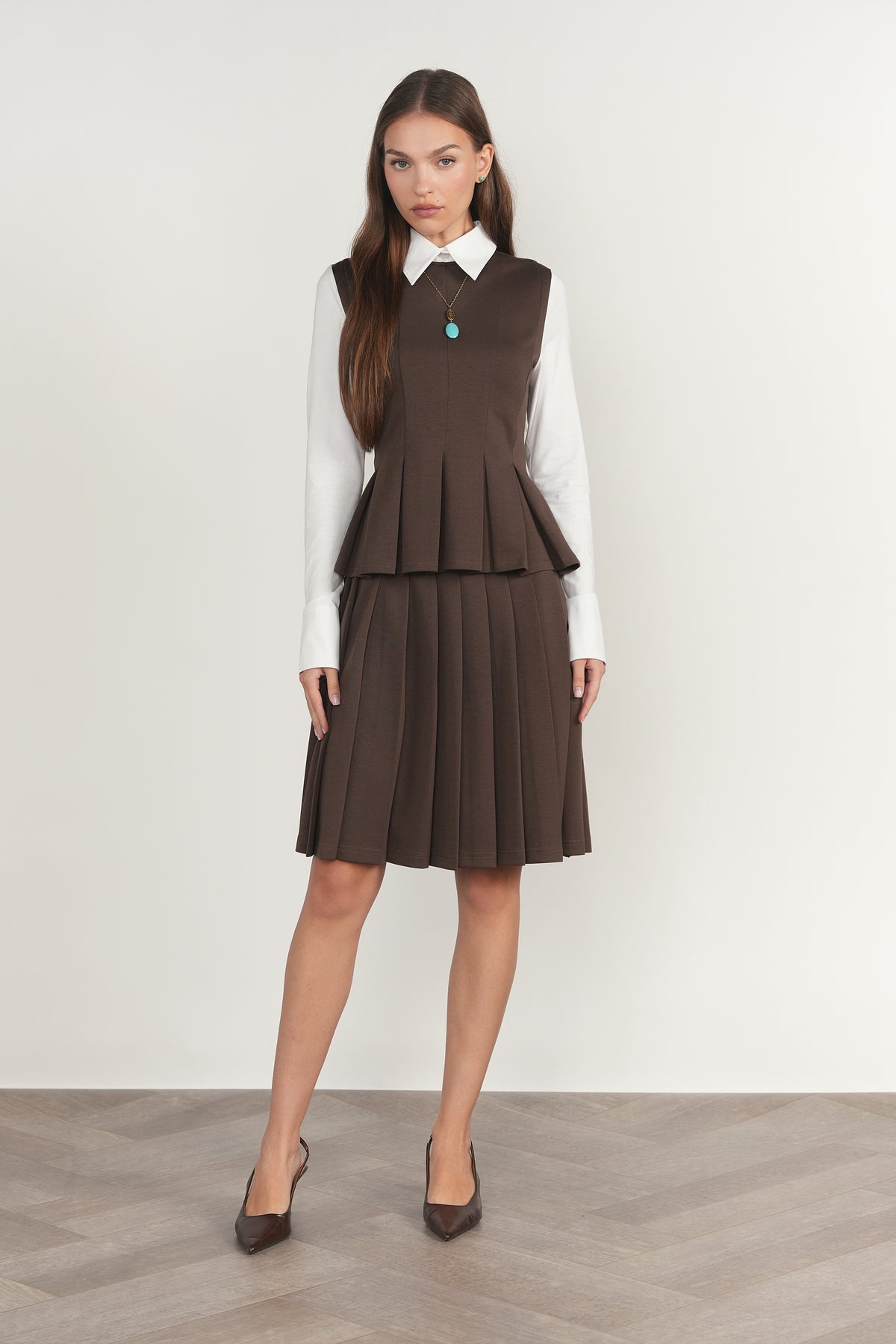 Sava Skirt in Fudge
