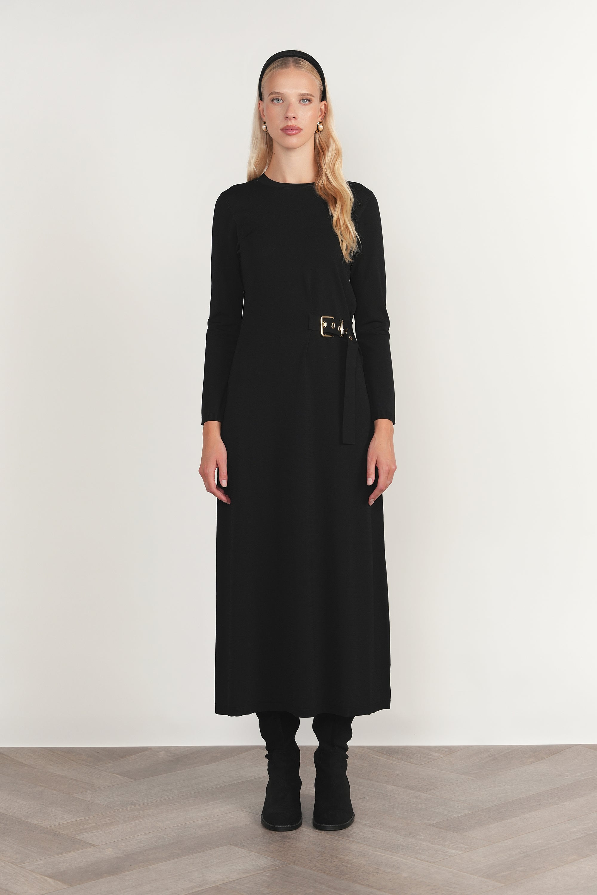 Morava Dress in Black