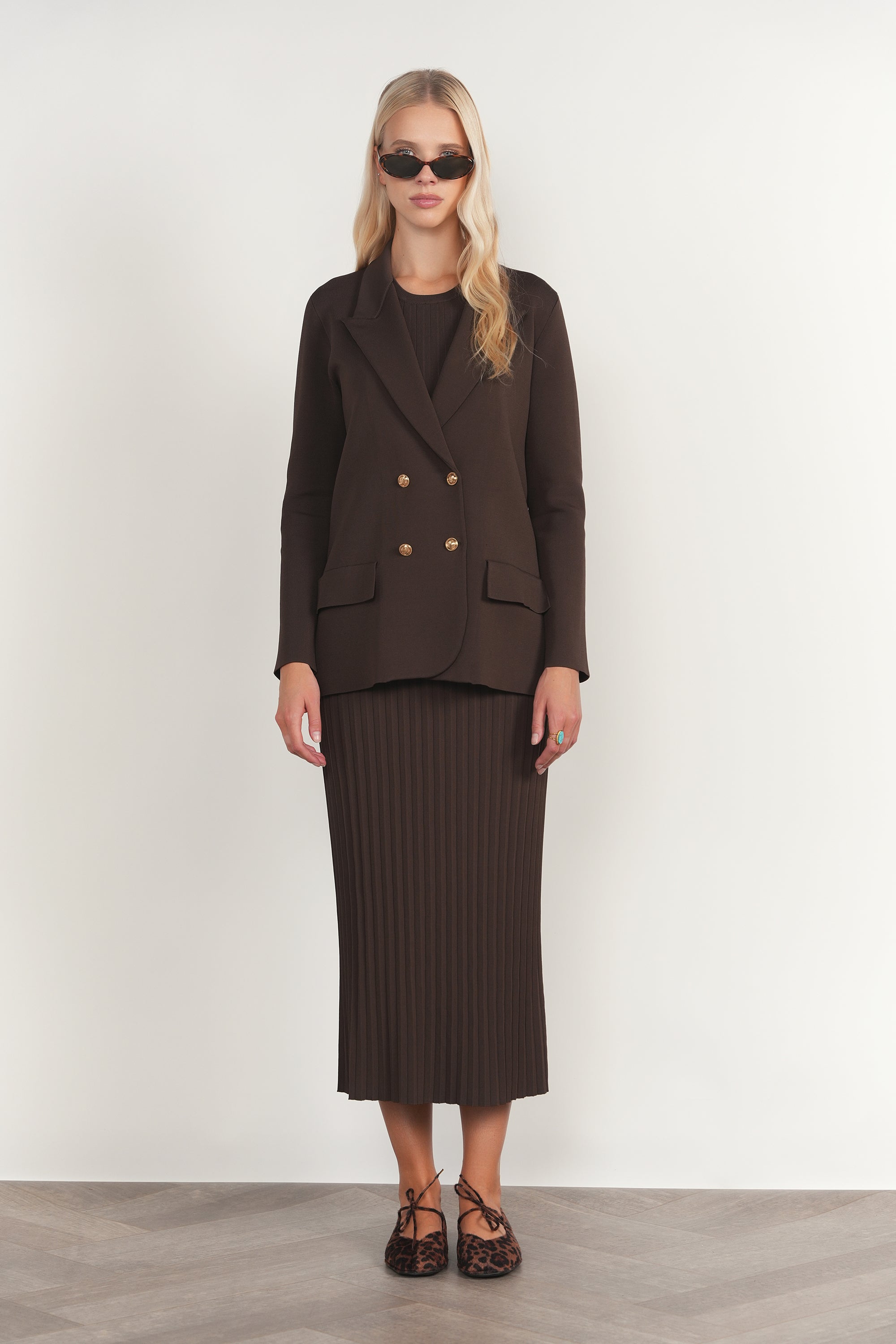 Rhône Maternity Set in Fudge