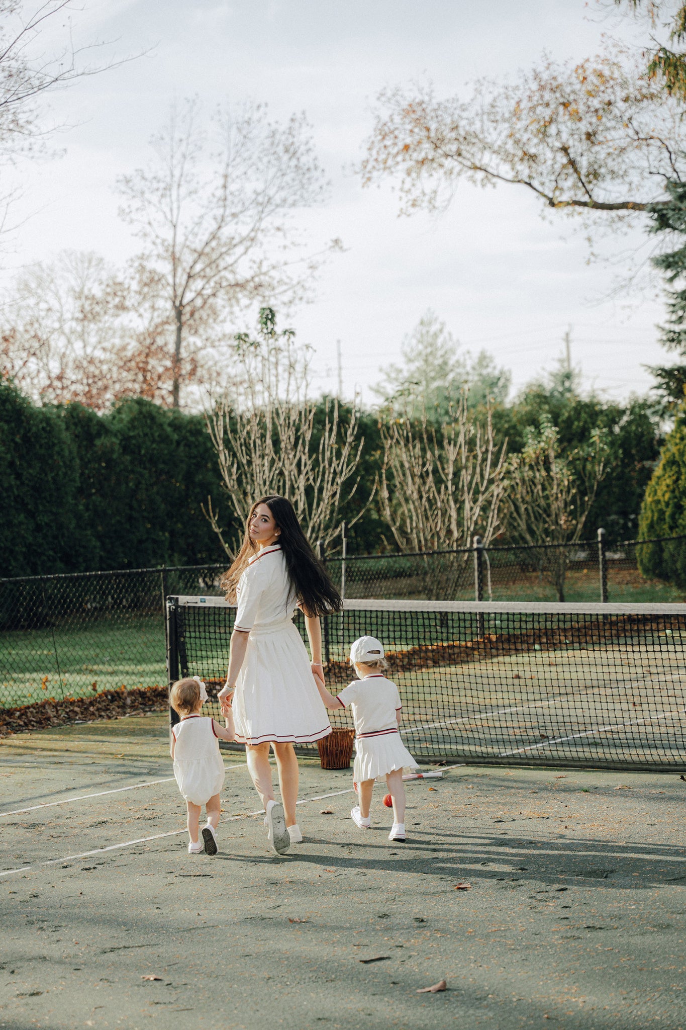 Hamptons Dress in White
