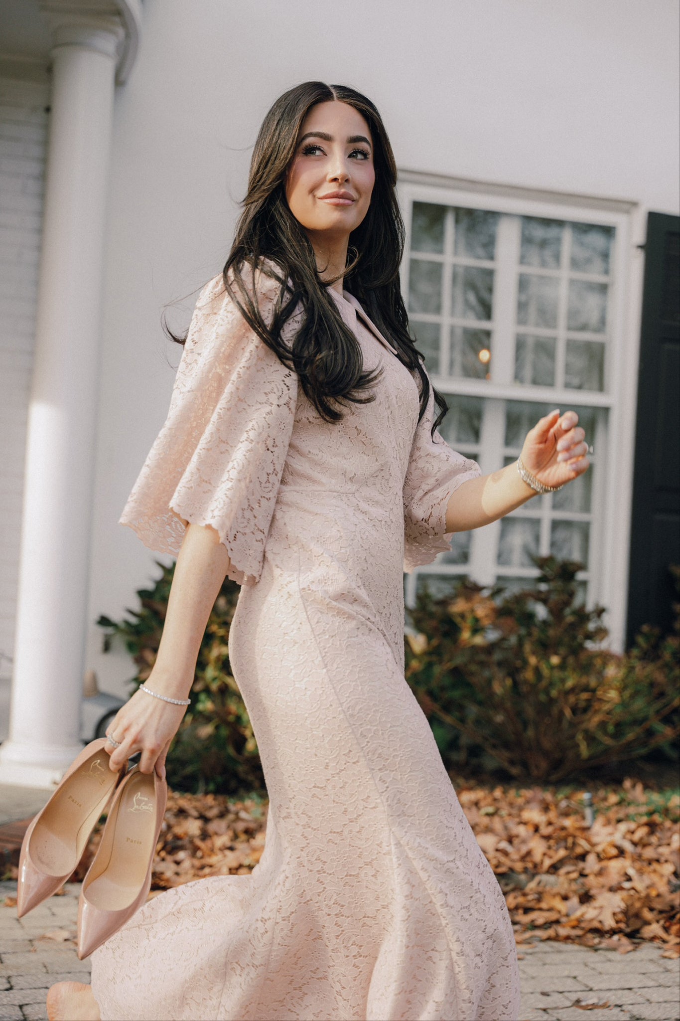 Marlowe Dress in English Rose