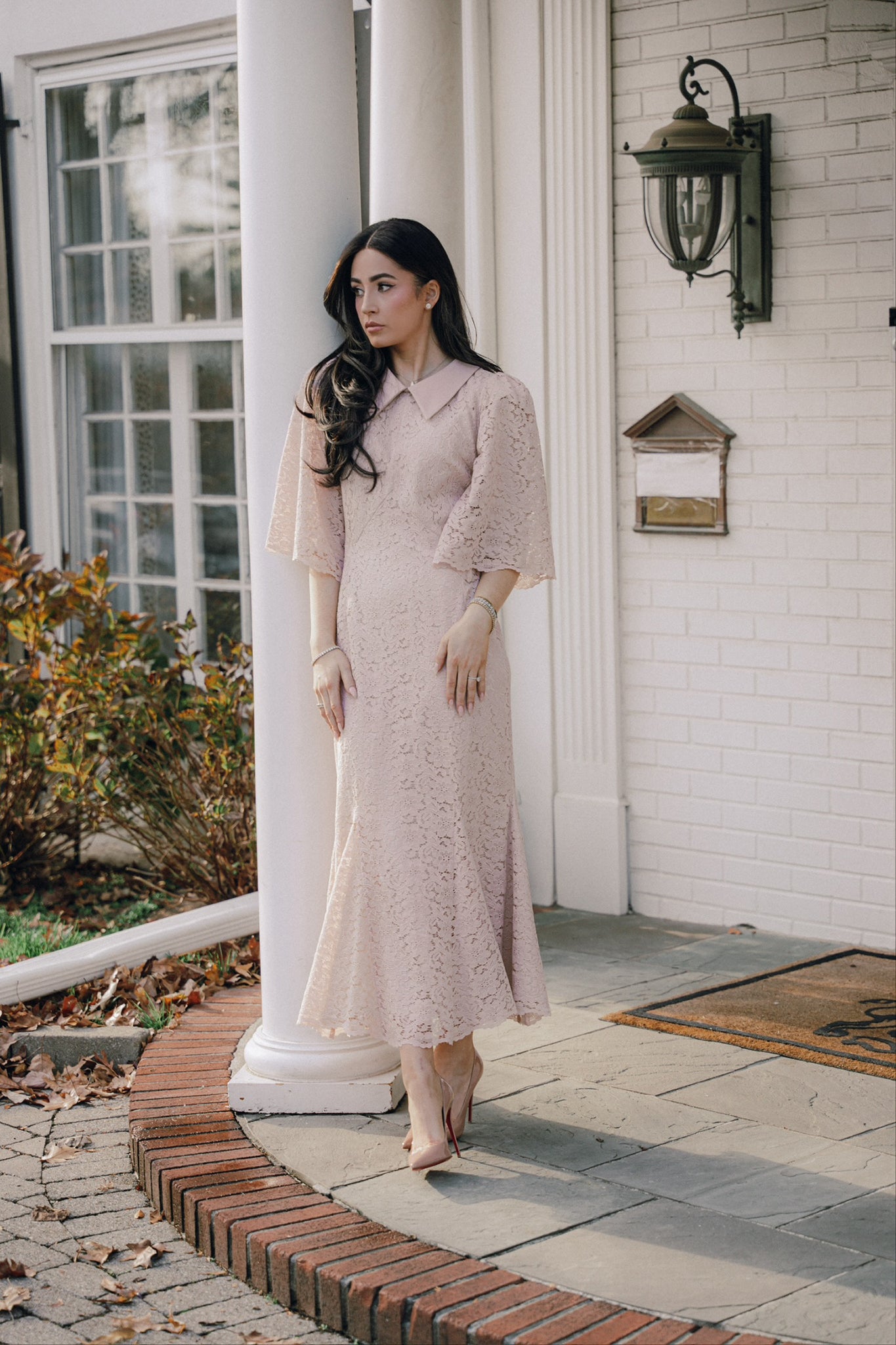 Marlowe Dress in English Rose XS