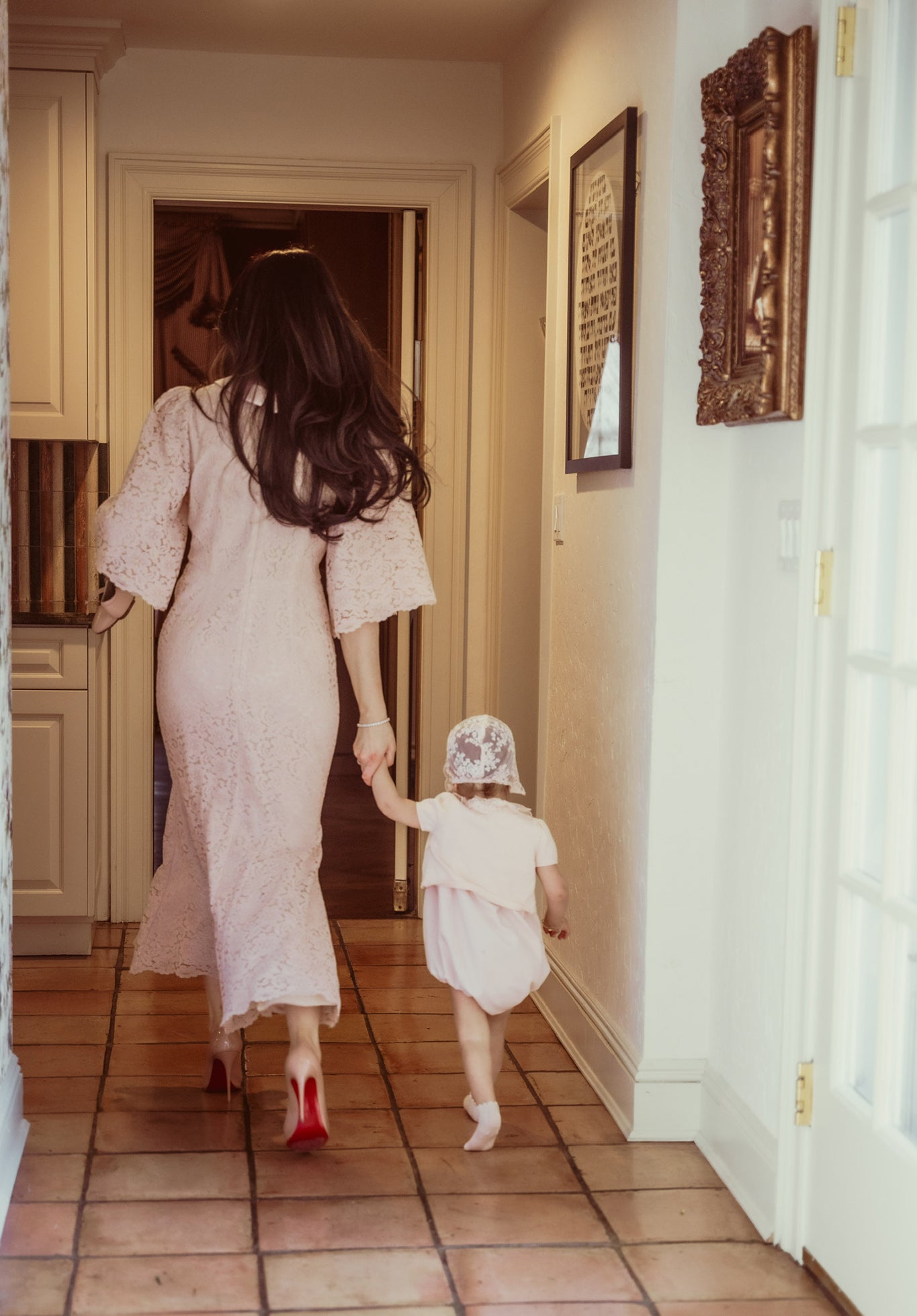 Mayfair Cardigan in Rose