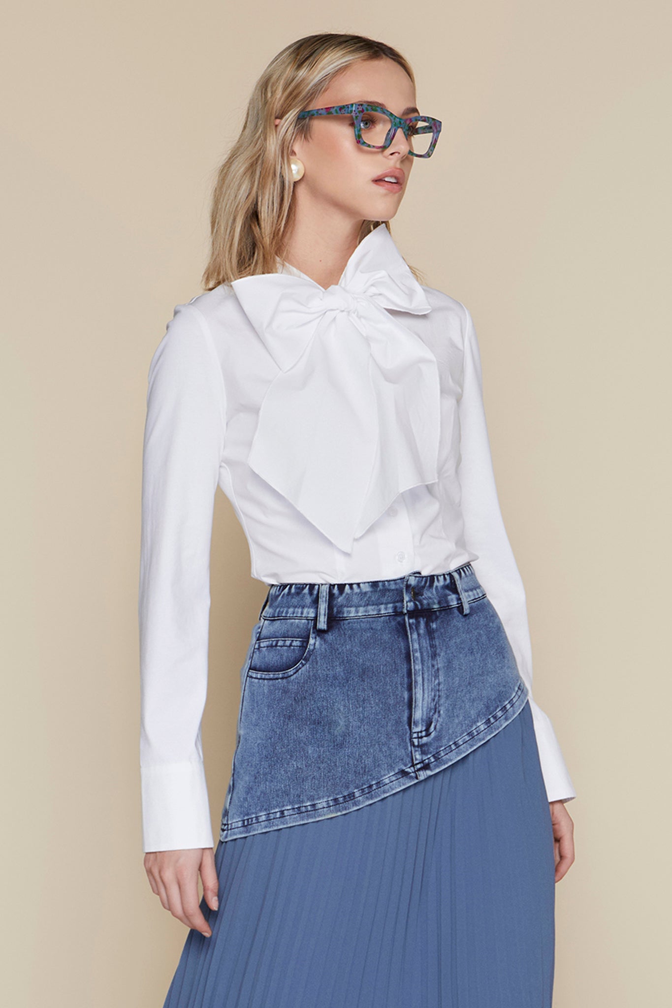 Arno Blouse in White
