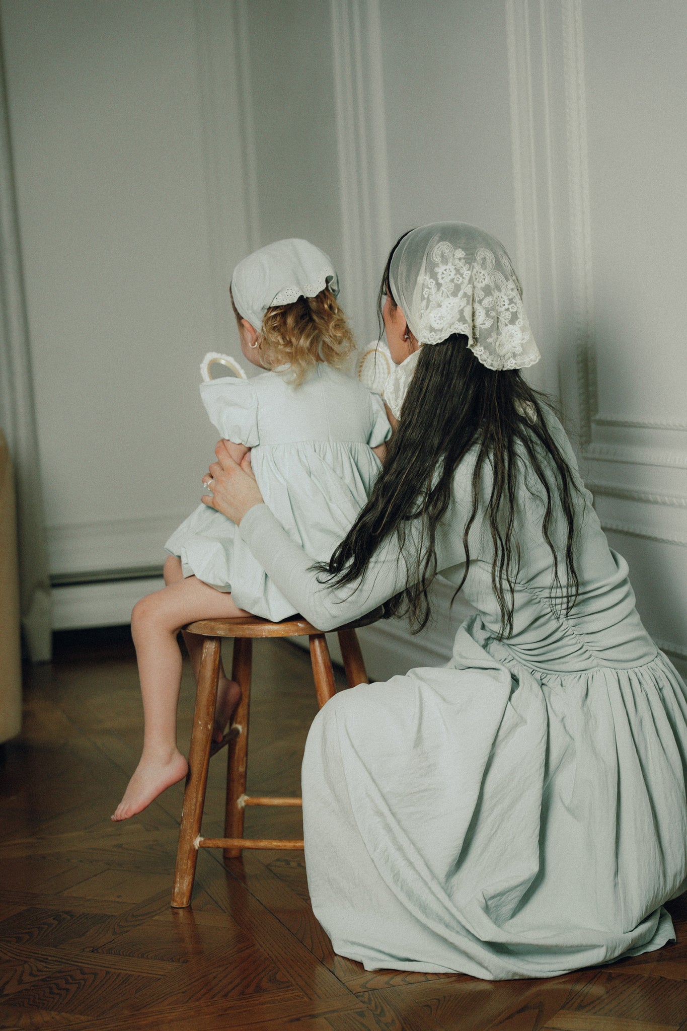 Saville Dress in Mint