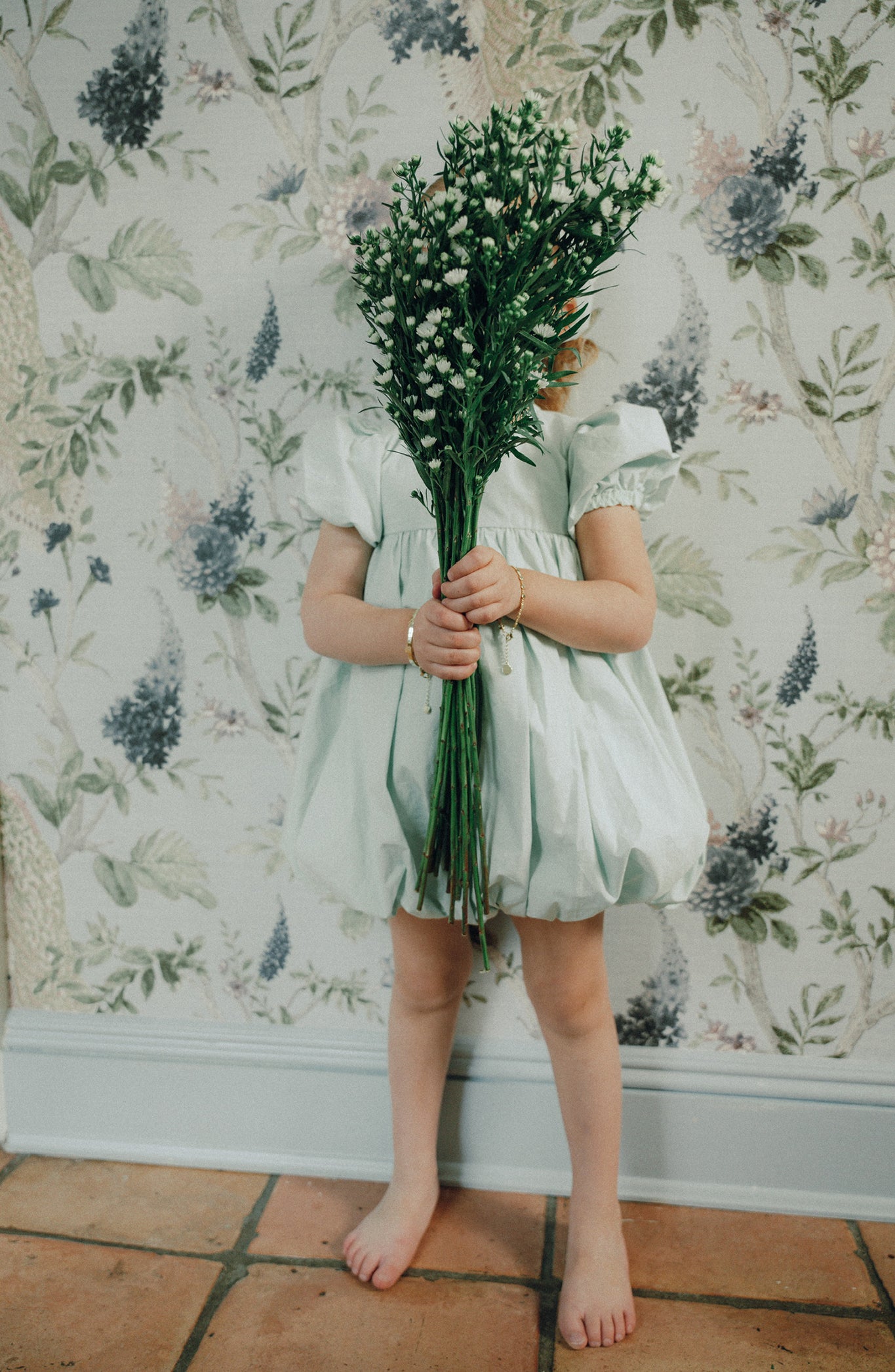 Saville Dress in Mint