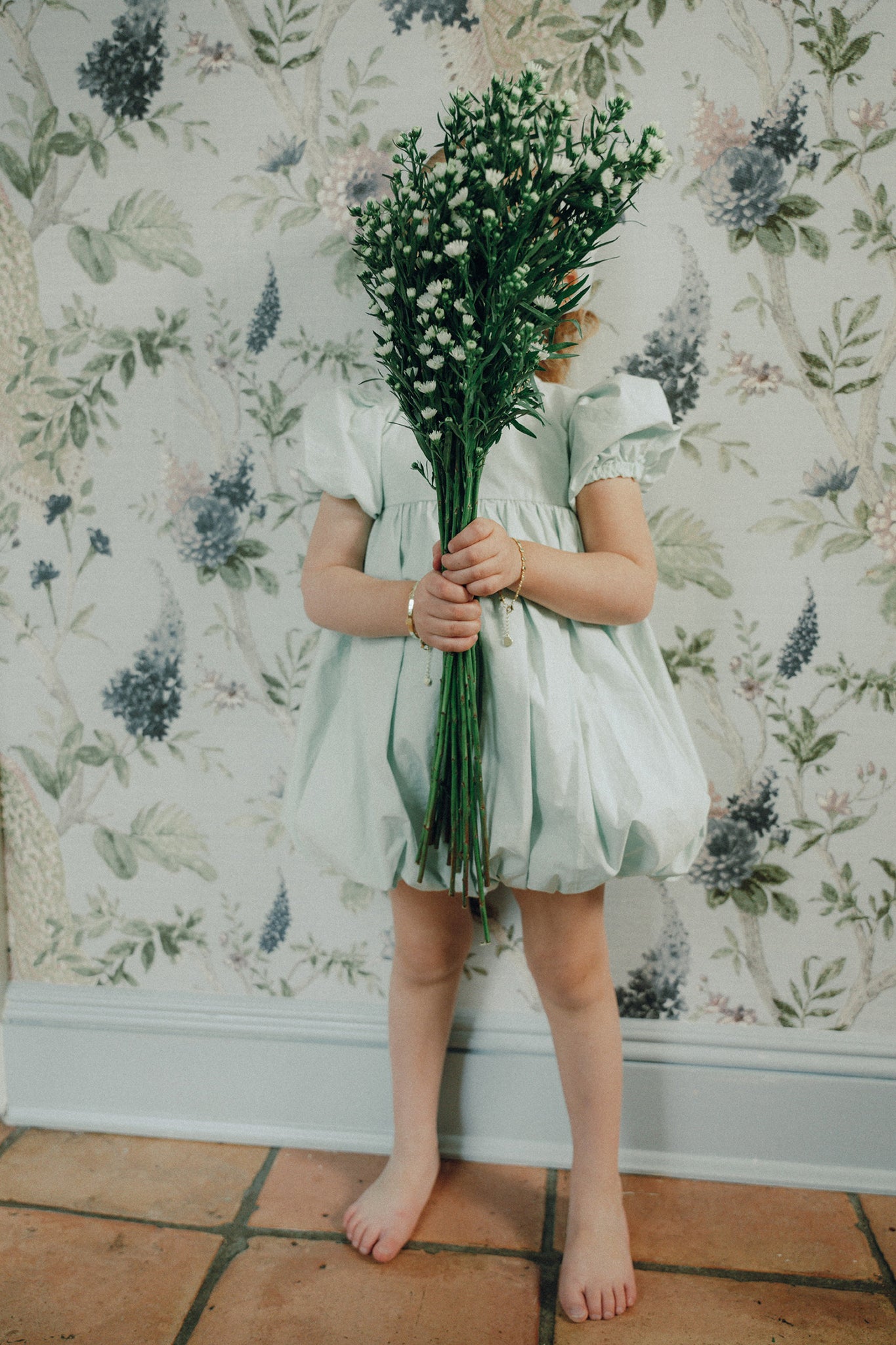 Saville Dress in Mint