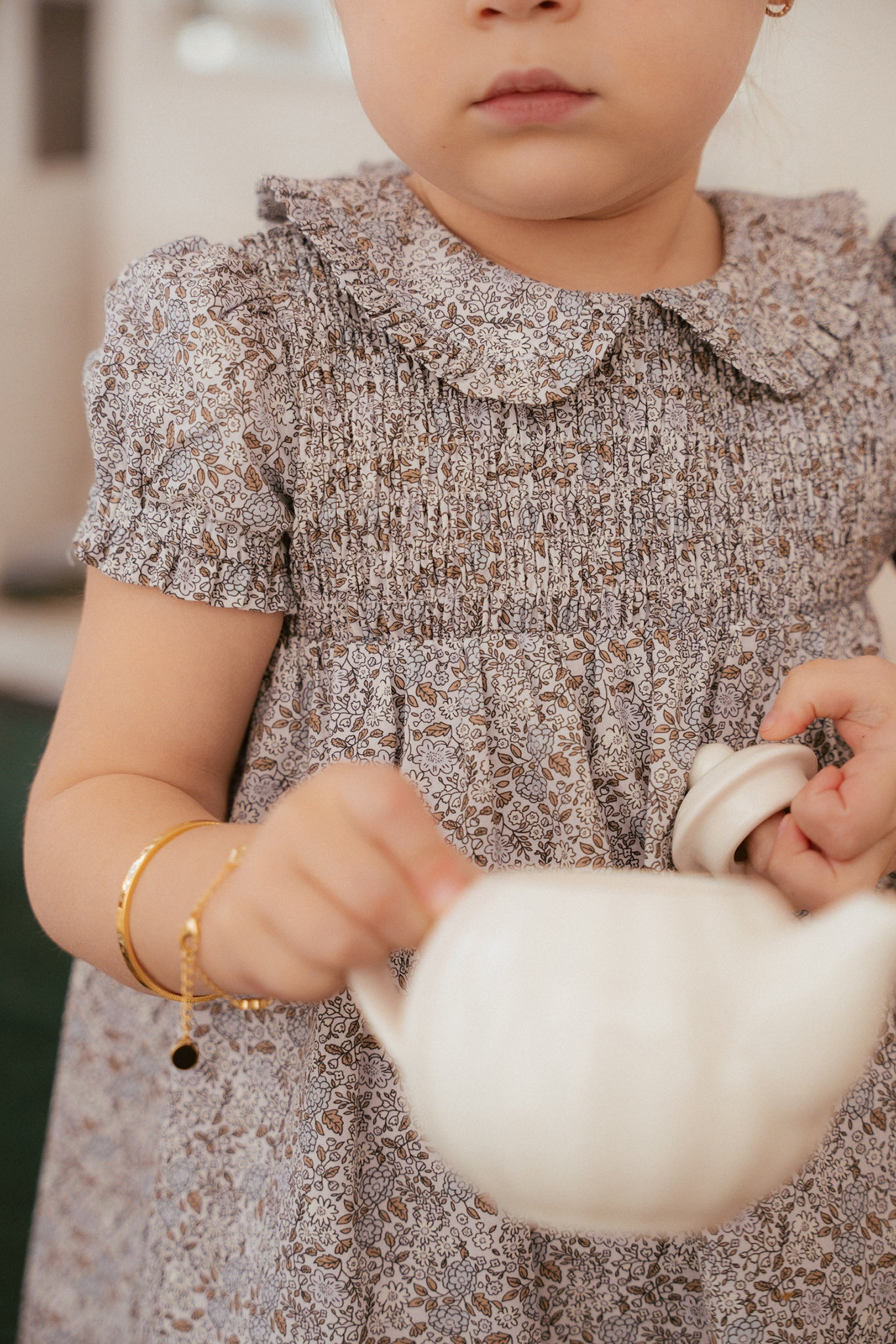 Whitmore Dress in Lilac Floral
