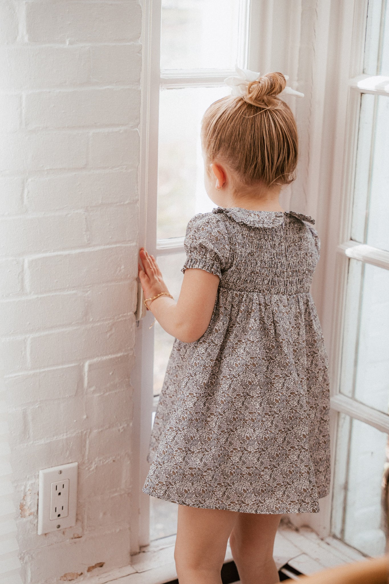 Whitmore Dress in Lilac Floral