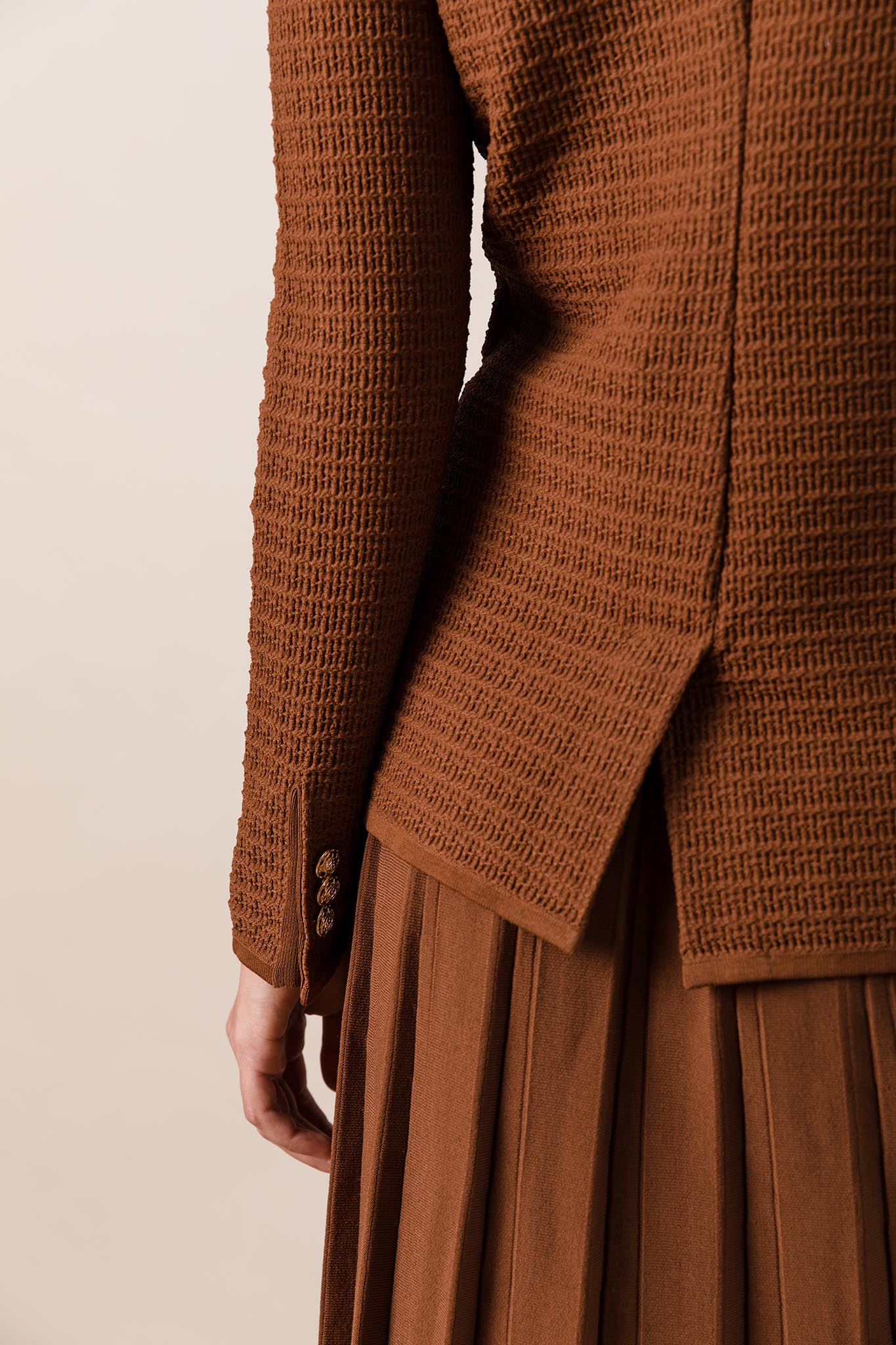 The Monaco Blazer in Caramel