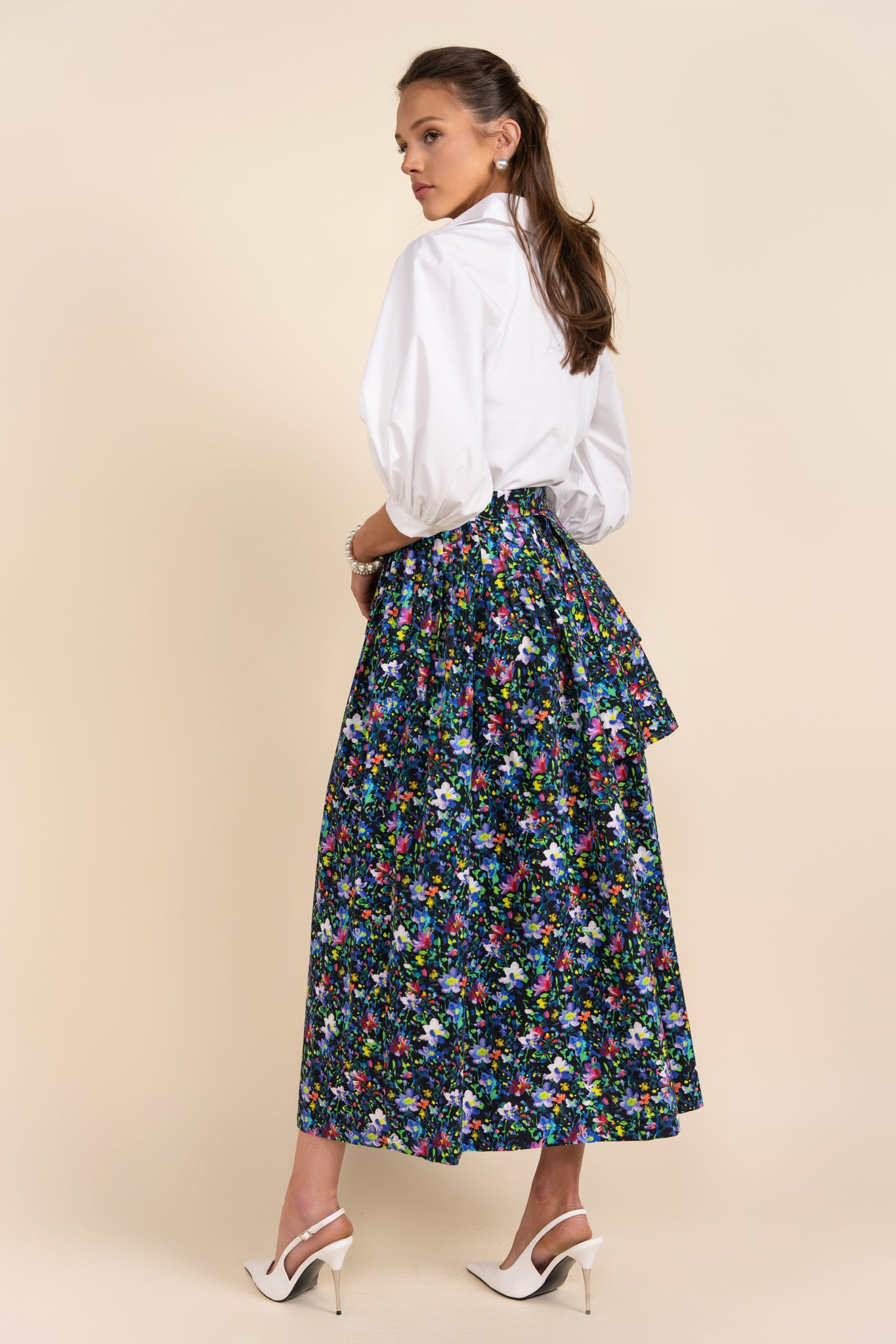 Belmont Blouse in White