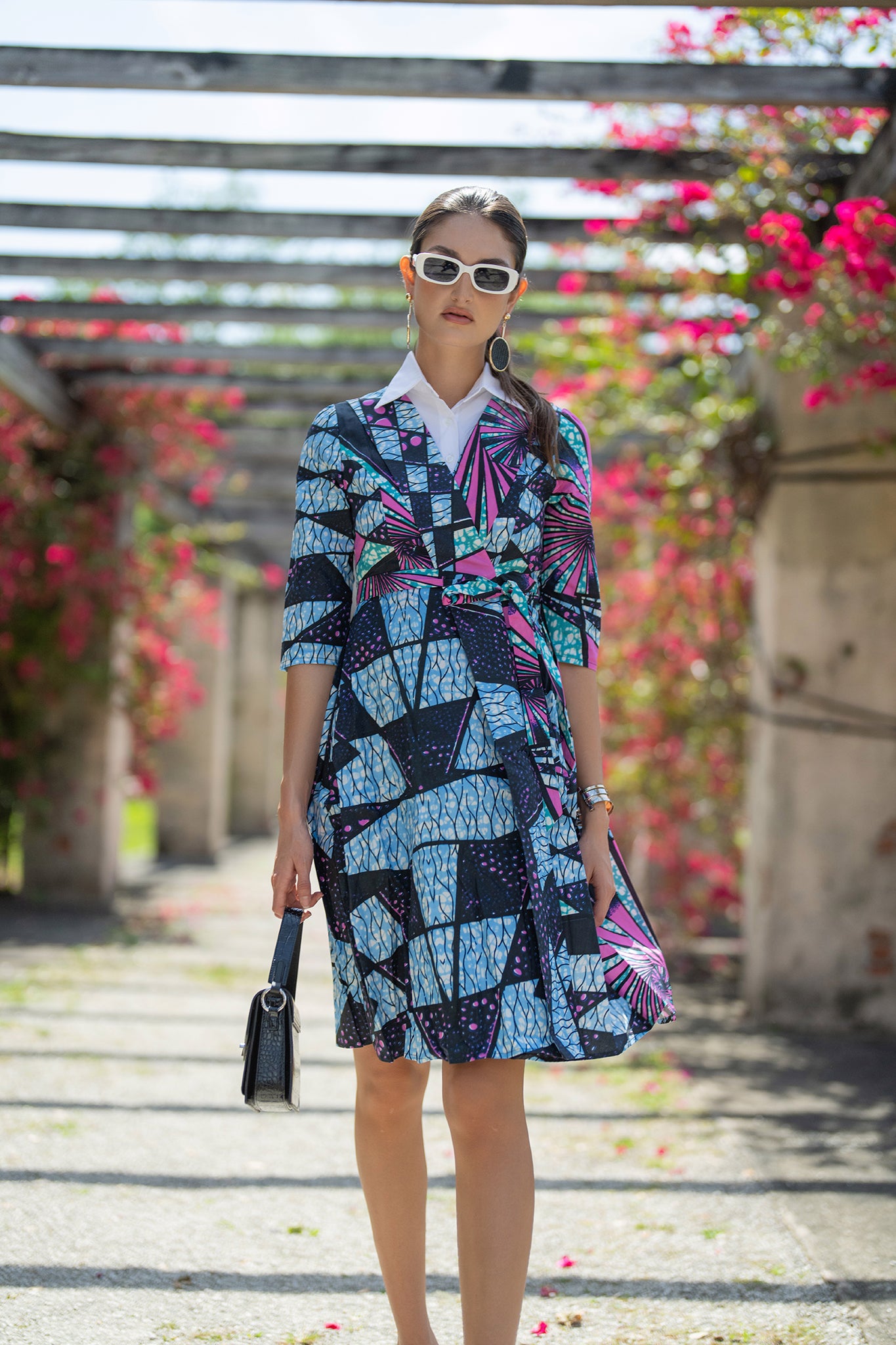 Blair Dress in Geometric