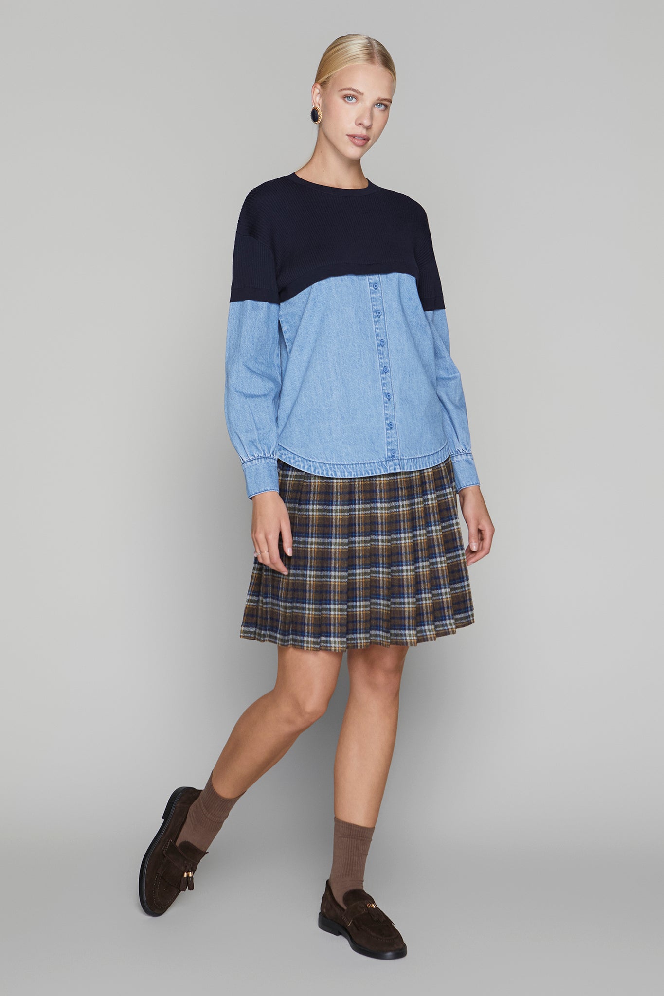 Ashby Sweater in Midnight Navy