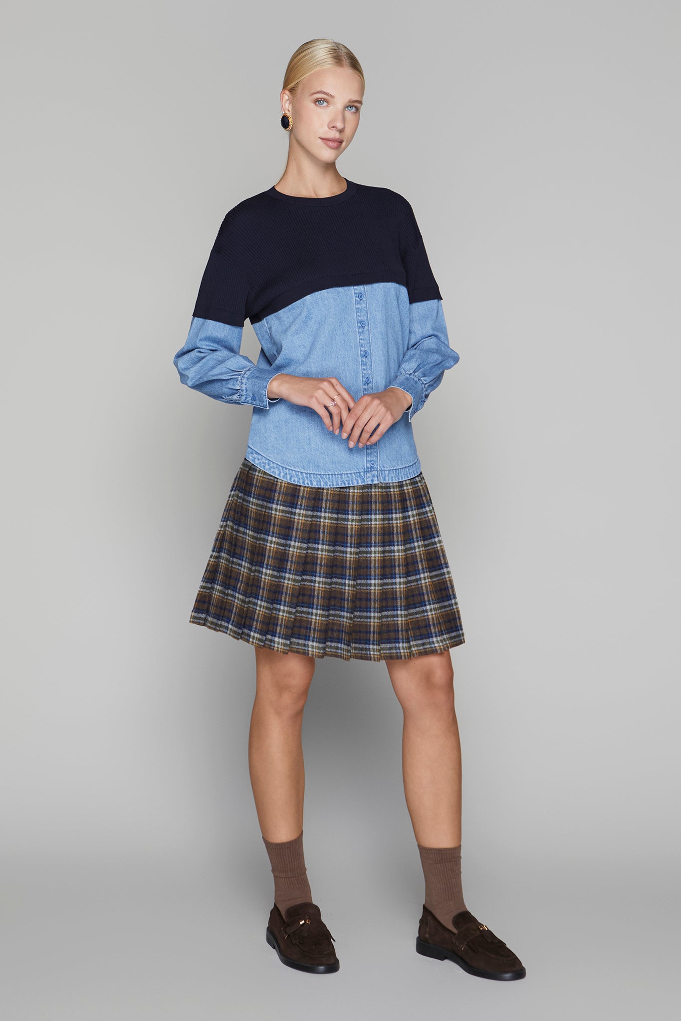 Ashby Sweater in Midnight Navy
