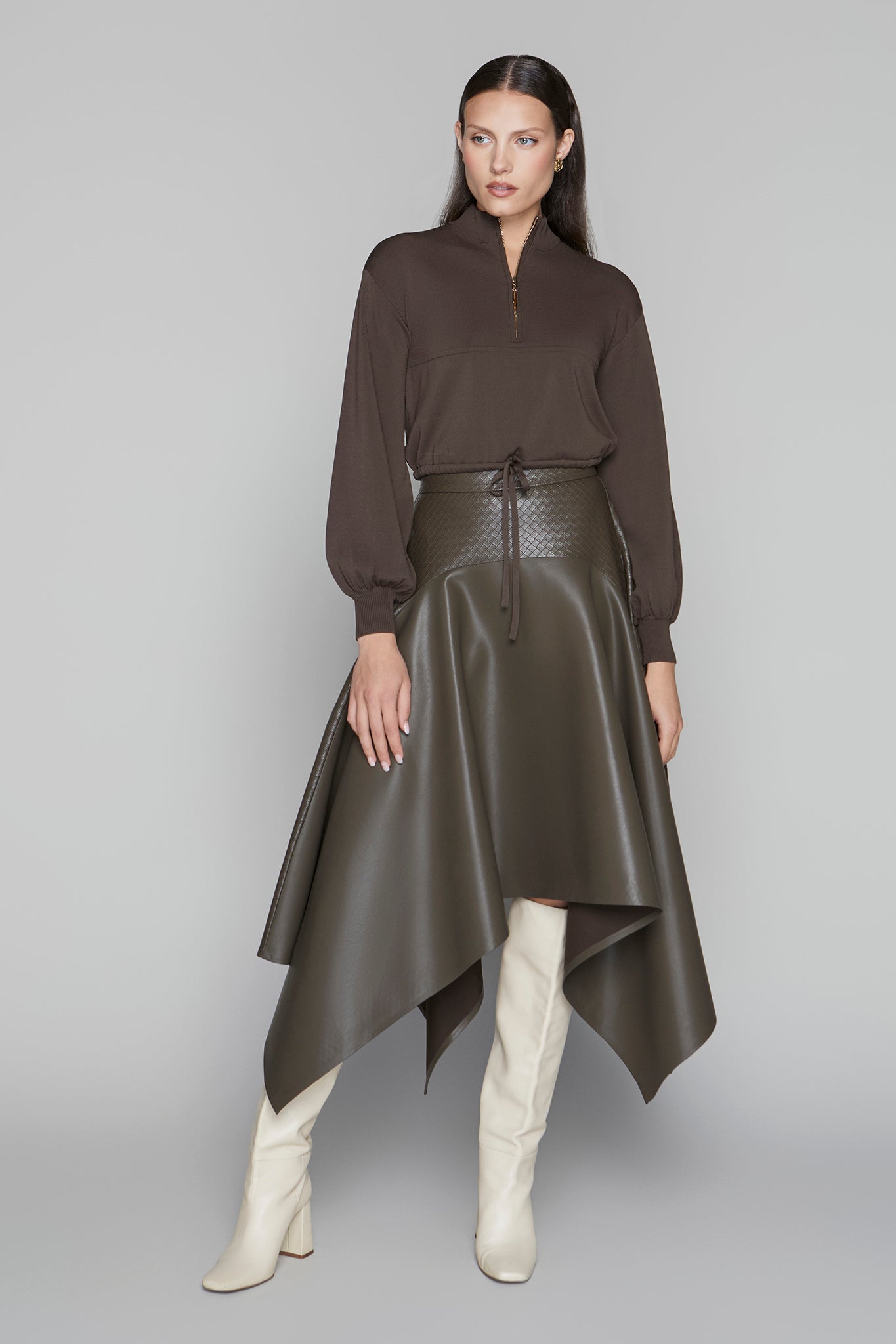 Hartford Skirt in Cocoa