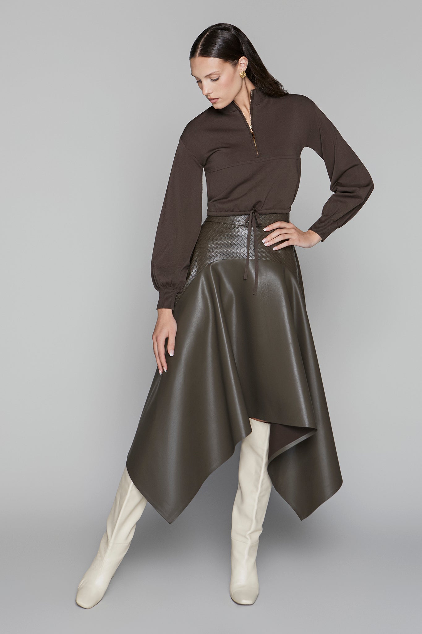 Hartford Skirt in Cocoa