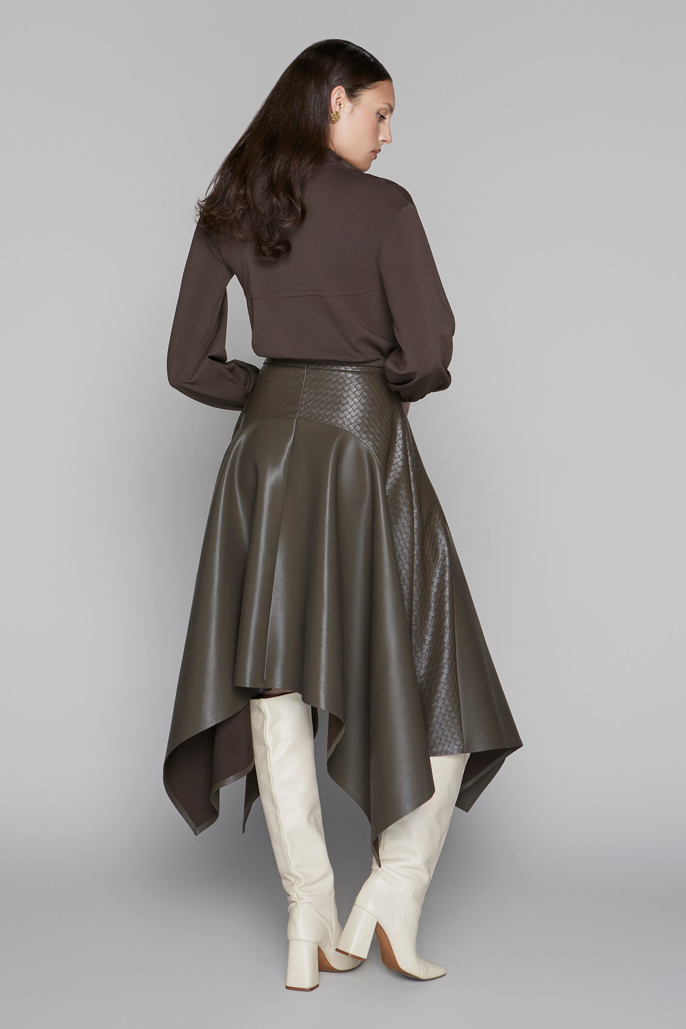 Hartford Skirt in Cocoa