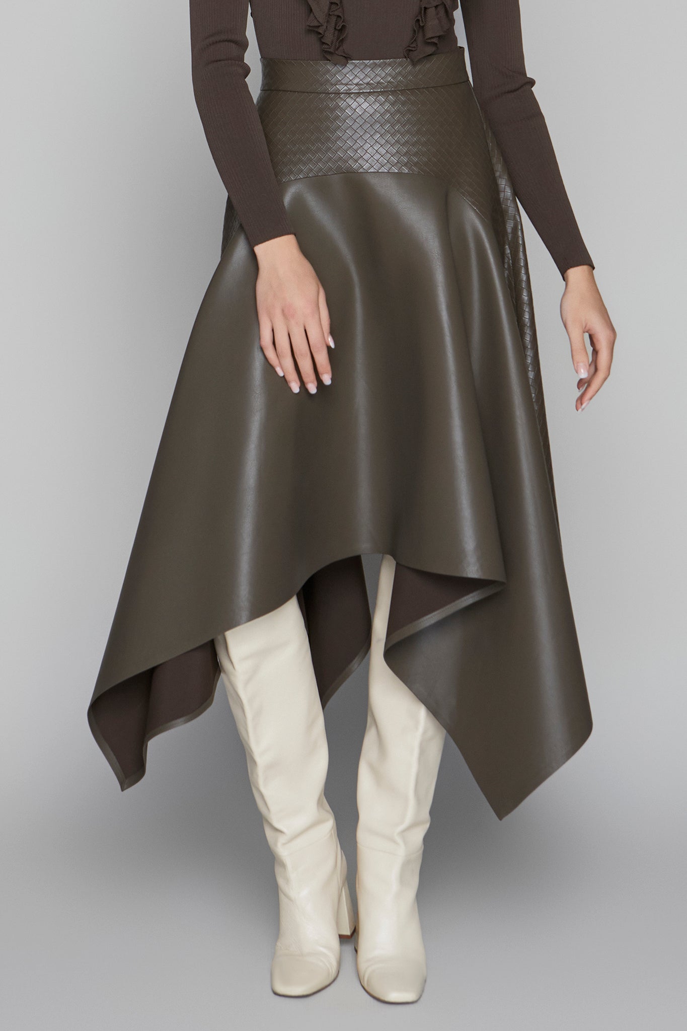 Hartford Skirt in Cocoa