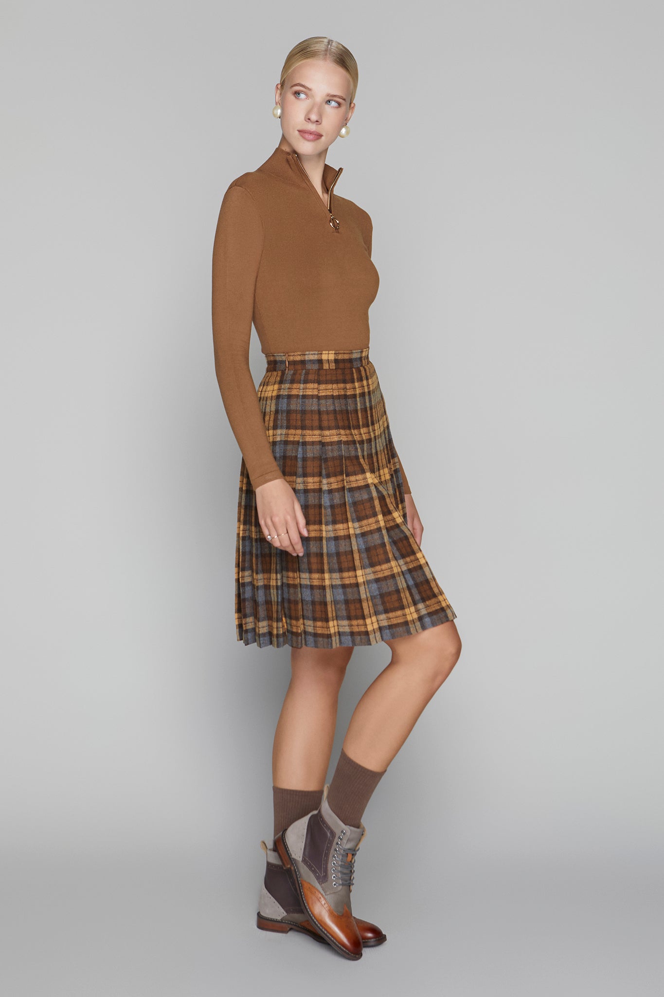 Merrill Sweater in Cinnamon