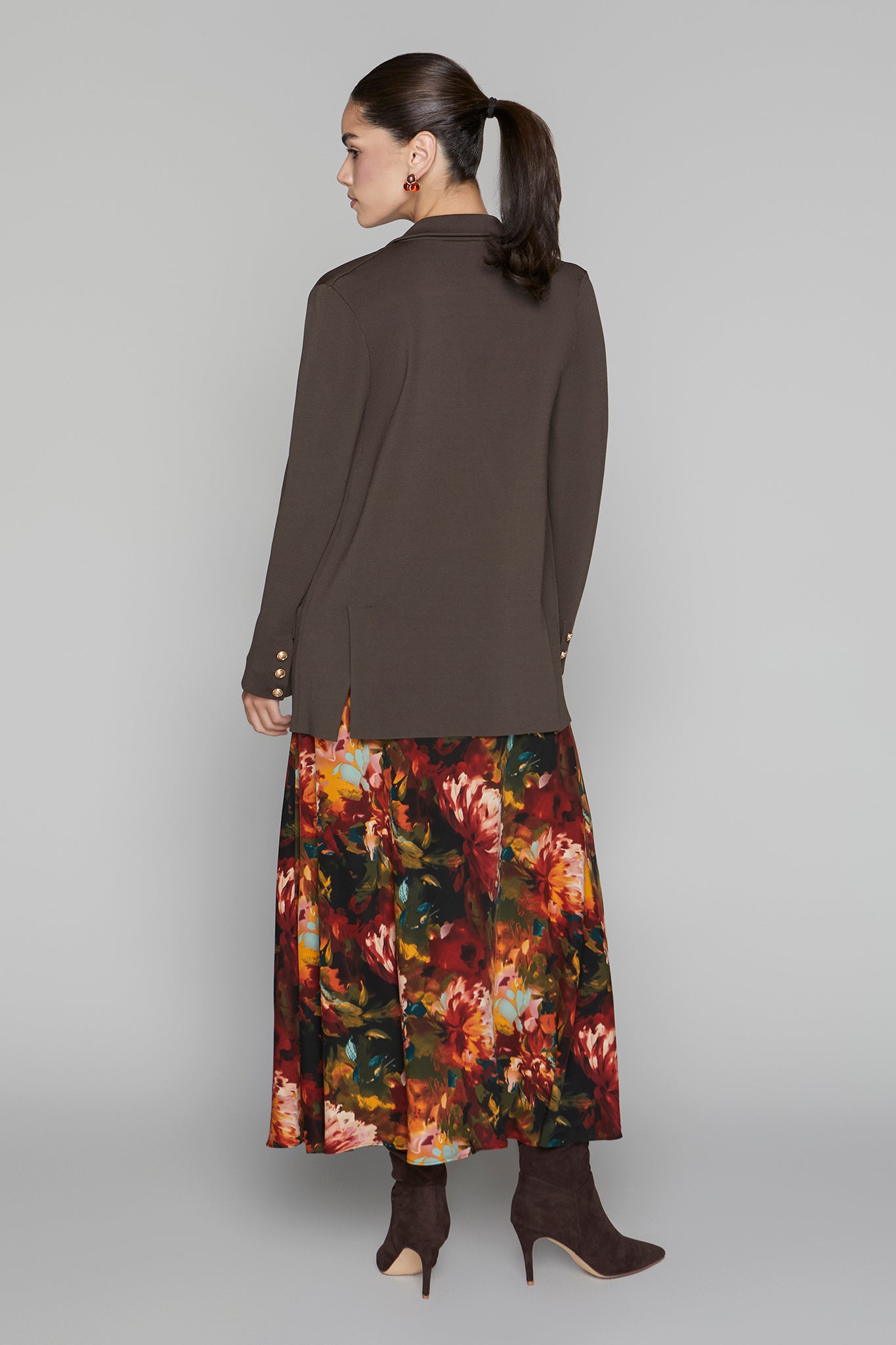 Blake Dress in Dusk Flora