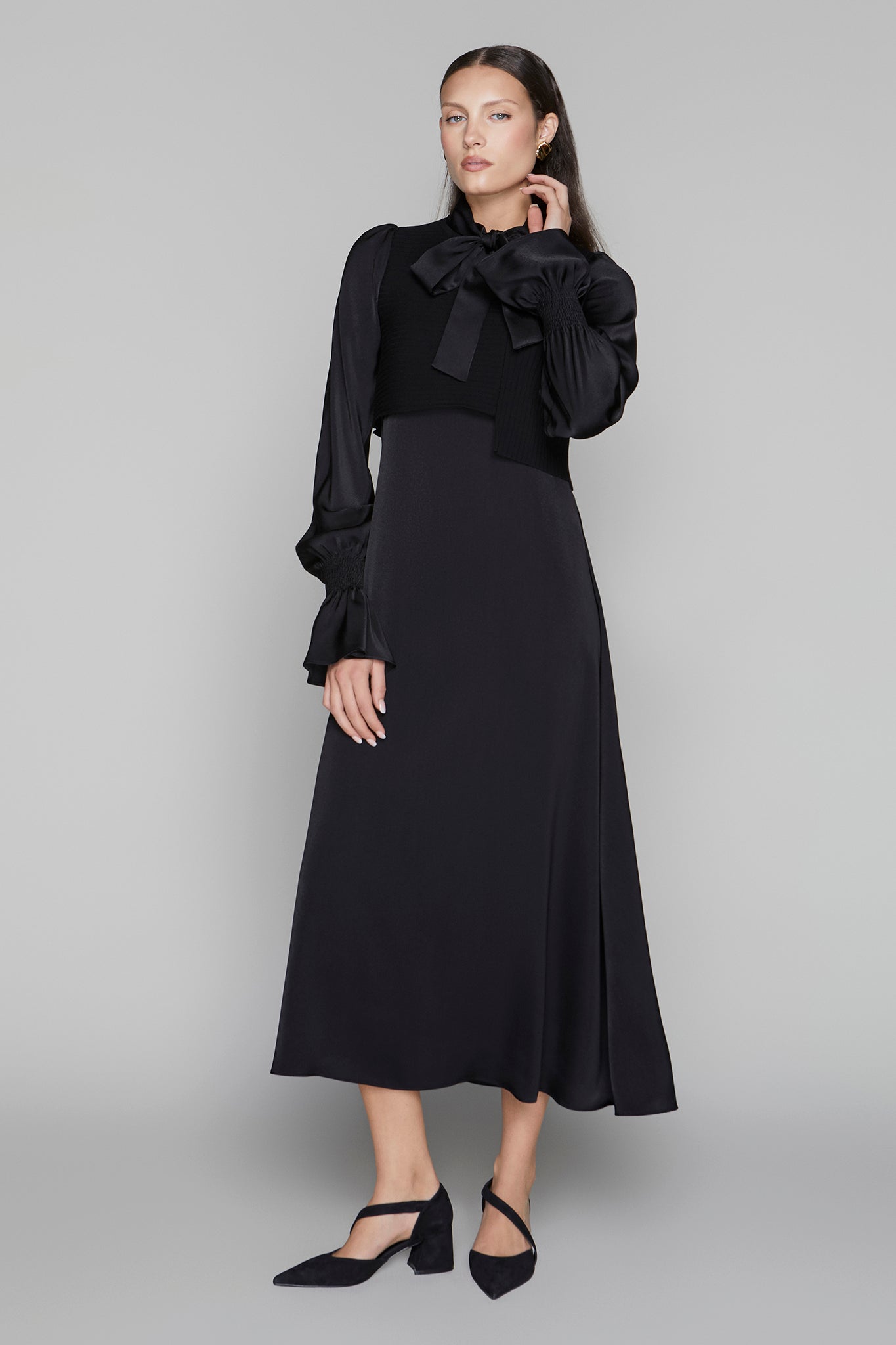 Claremont Dress in Black