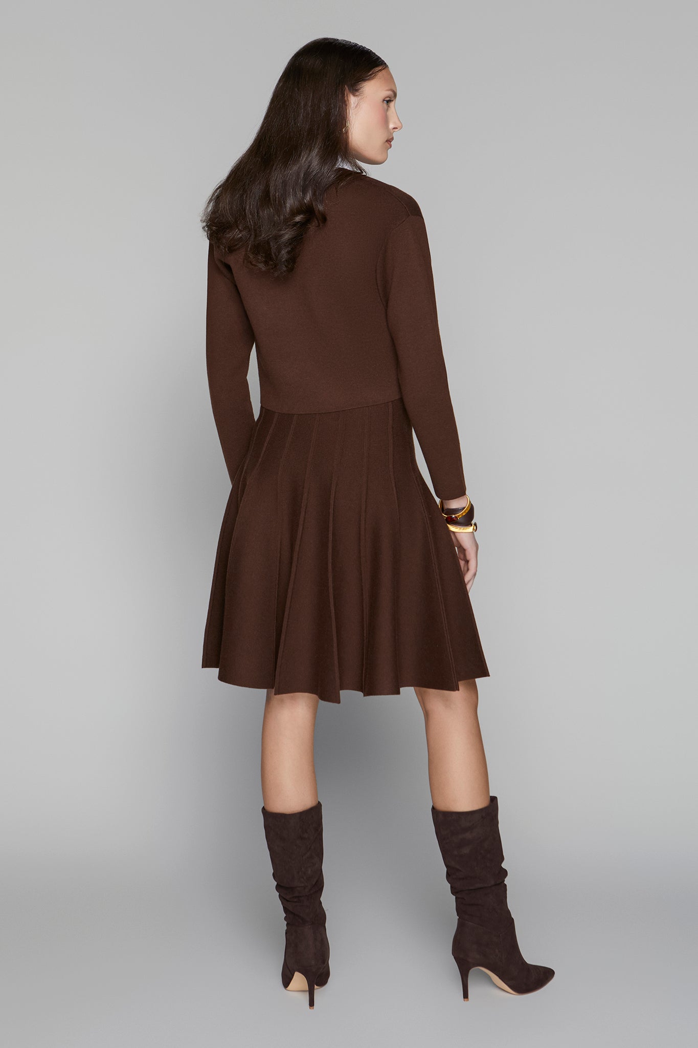 Calloway Dress in Maple