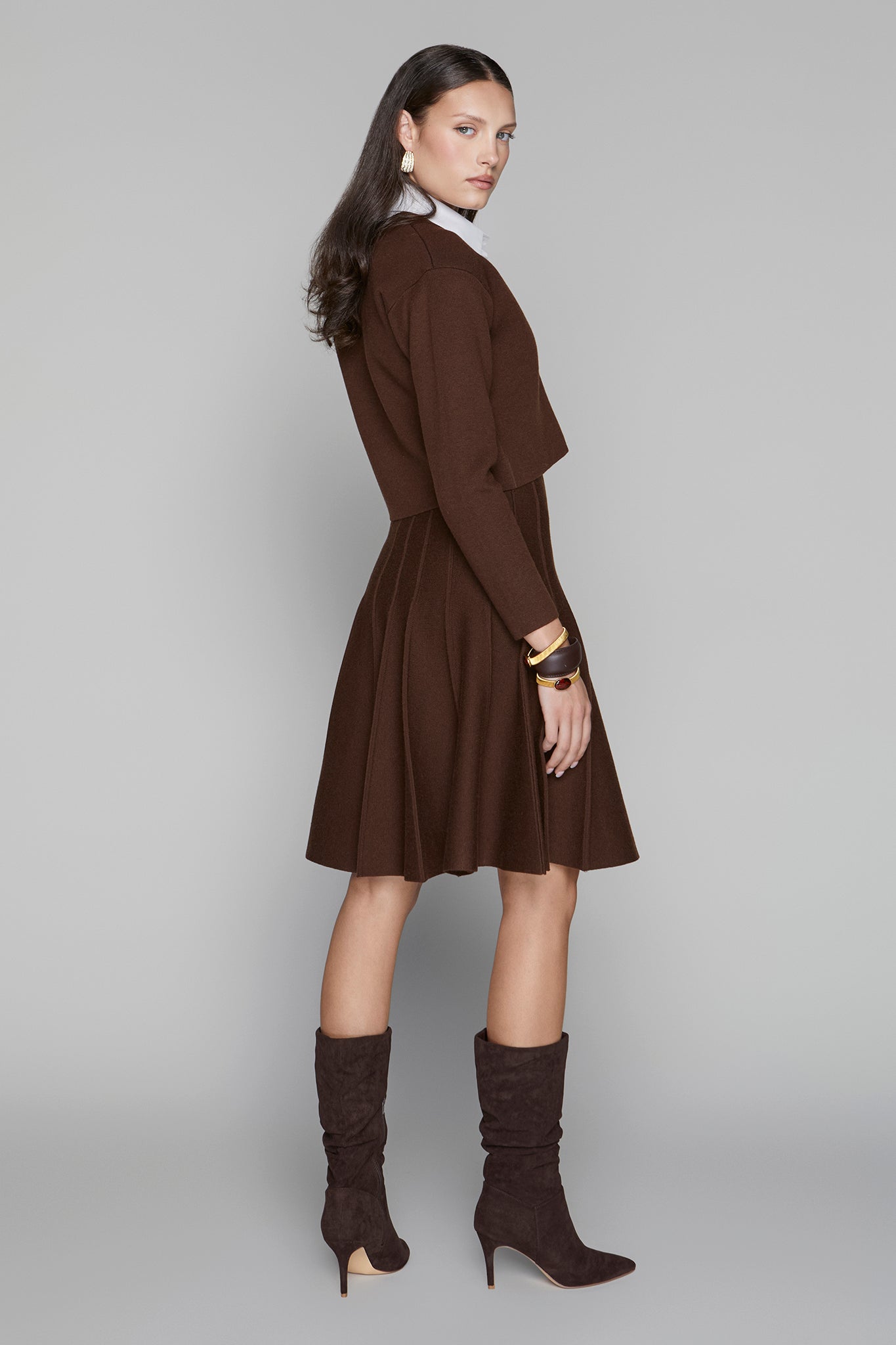 Calloway Dress in Maple