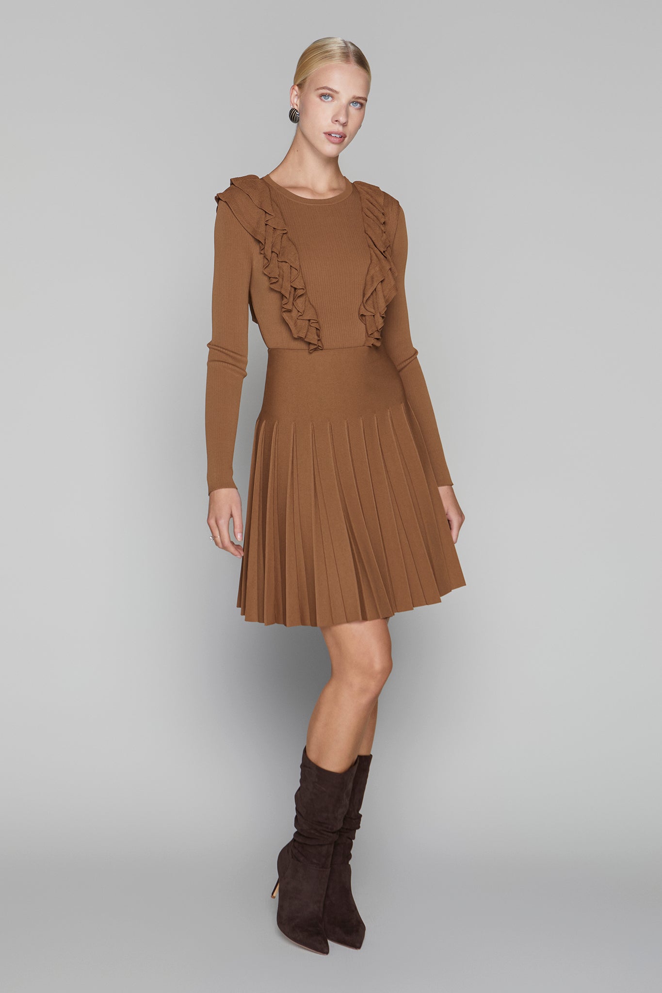 Colette Sweater in Cinnamon