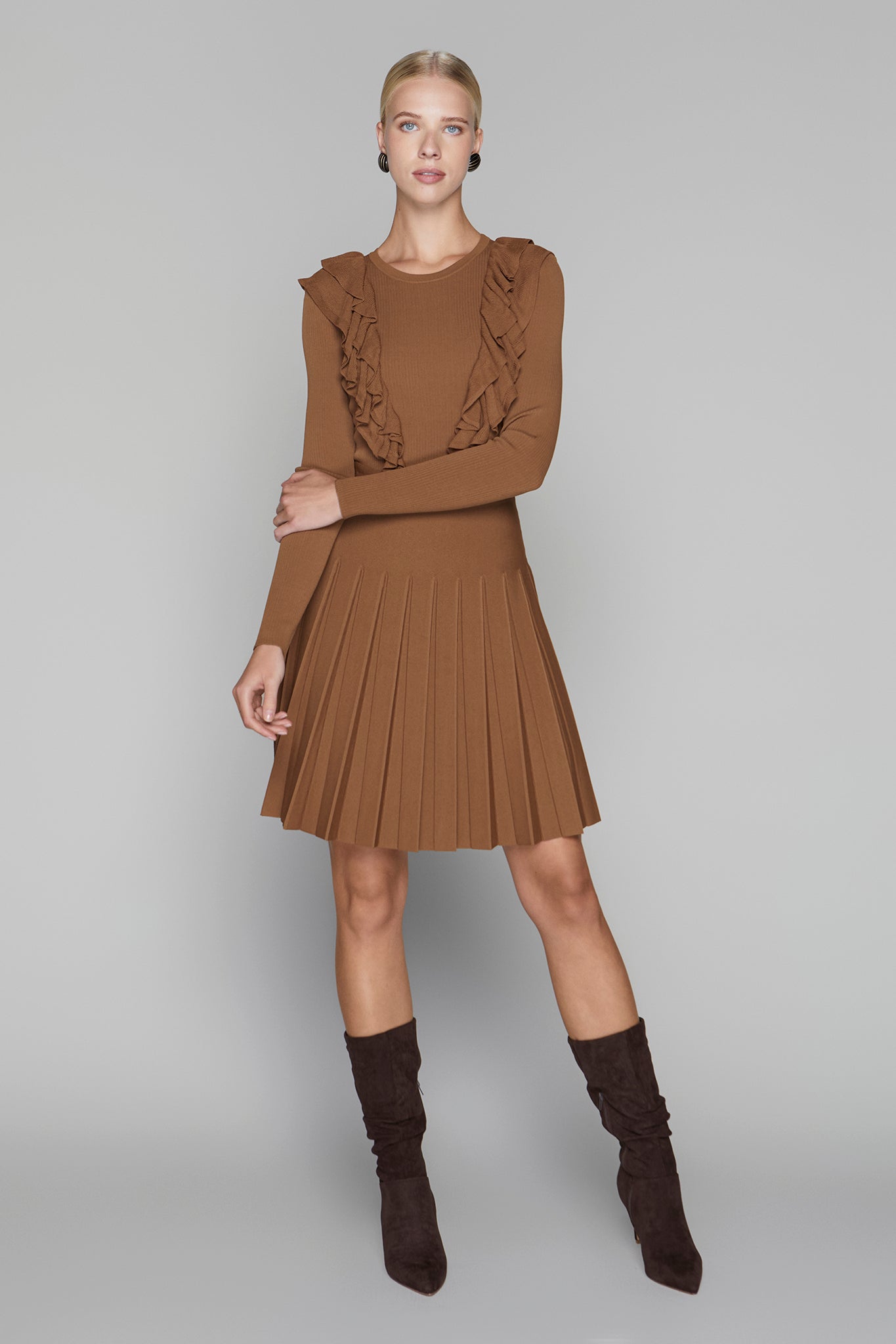 Colette Sweater in Cinnamon