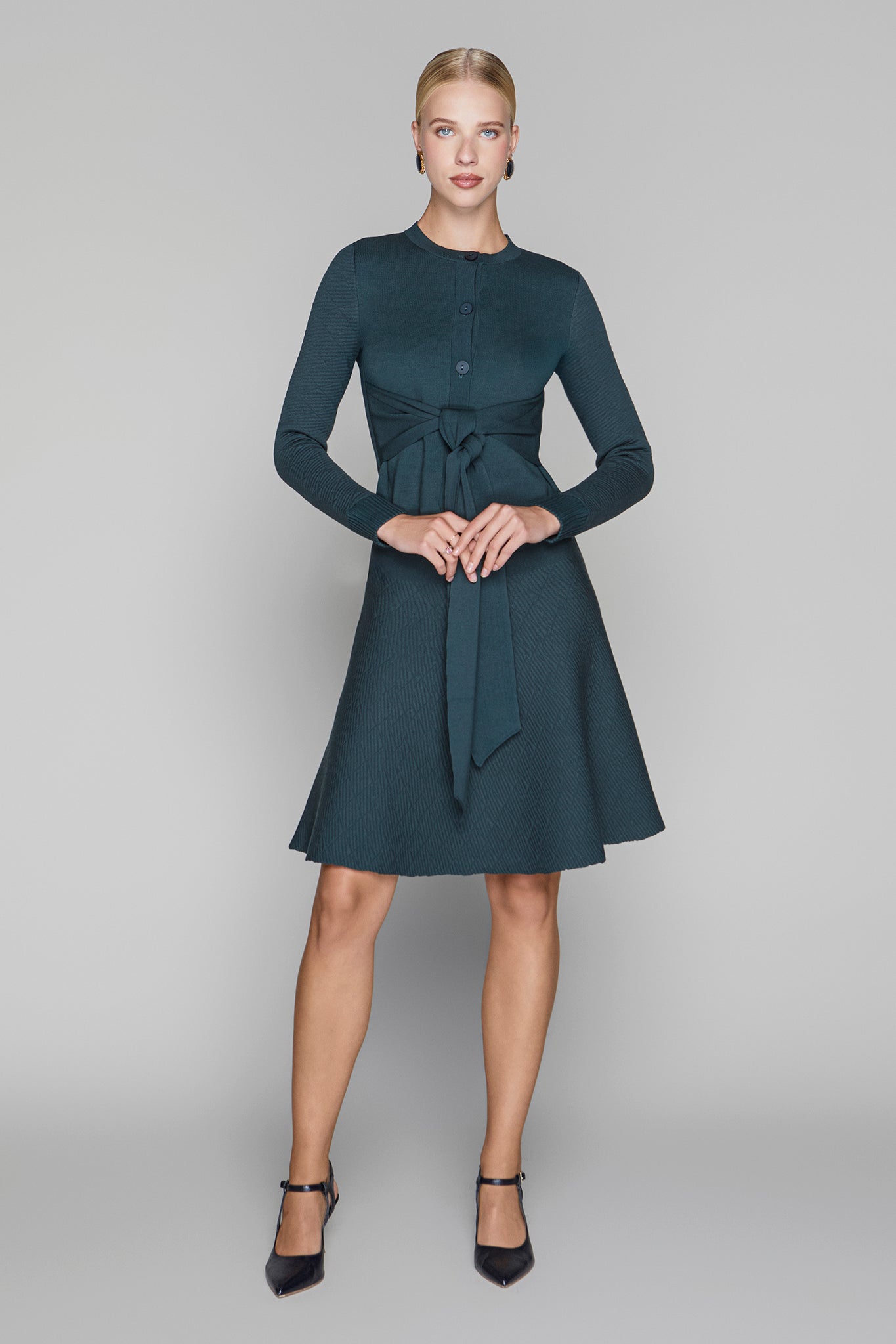 Clarke Top in Emerald Green