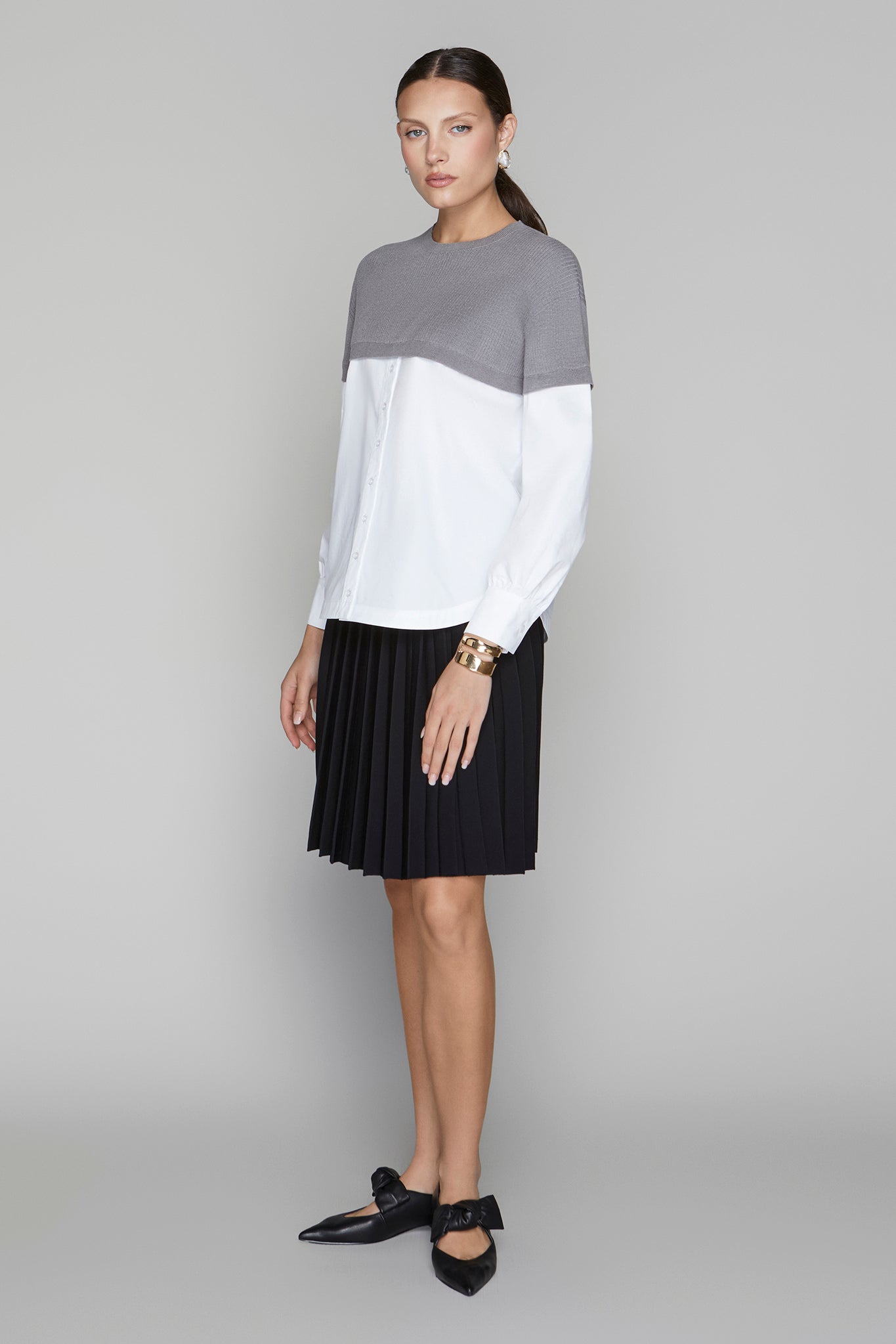Ashby Sweater in Steel