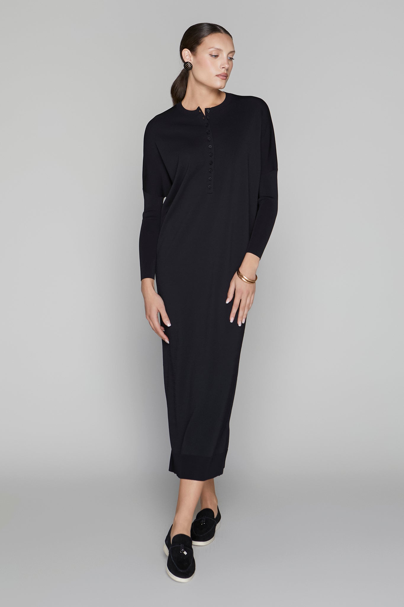 Wren Dress in Black