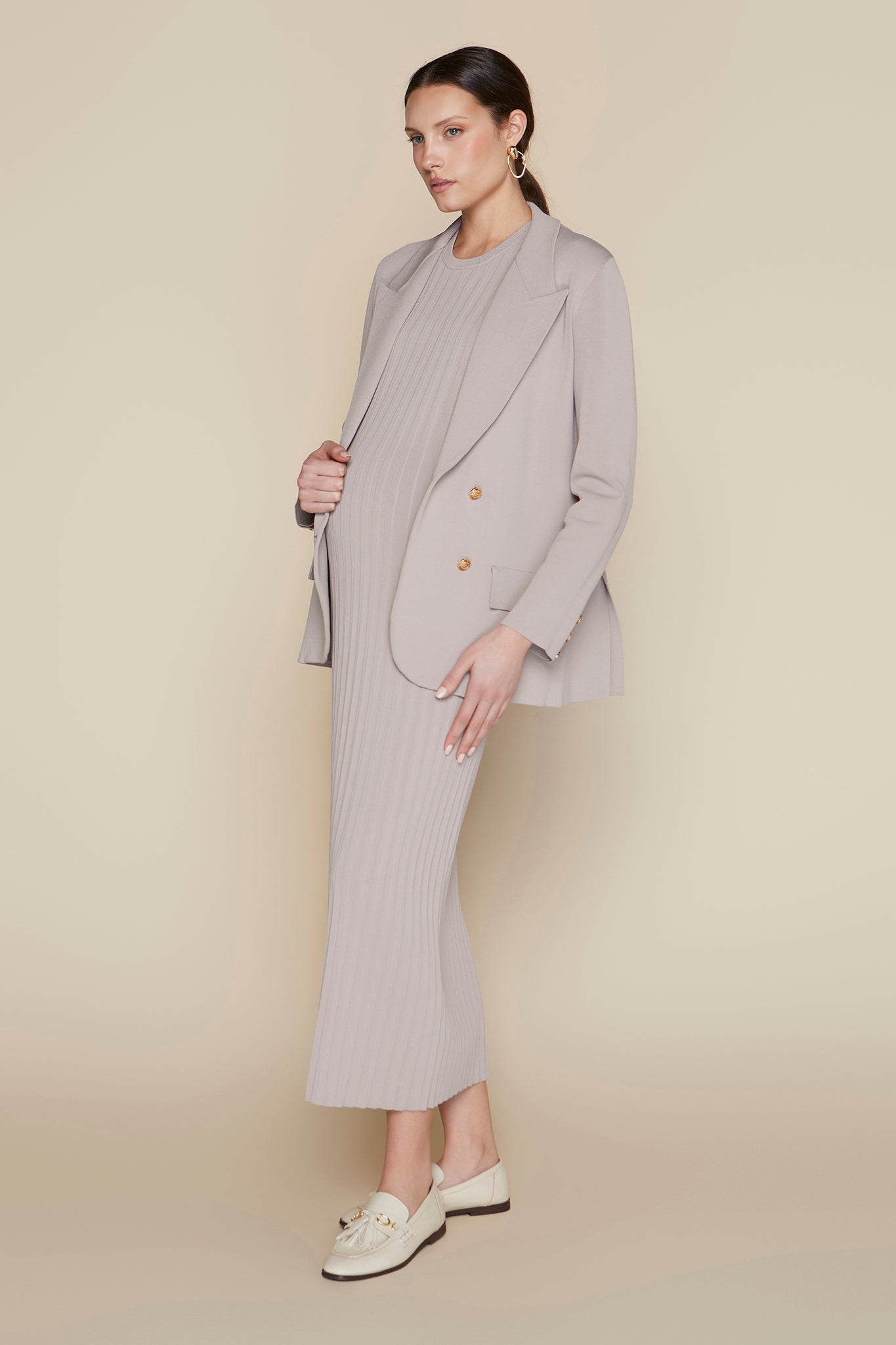 Rhône Maternity Set in Bone