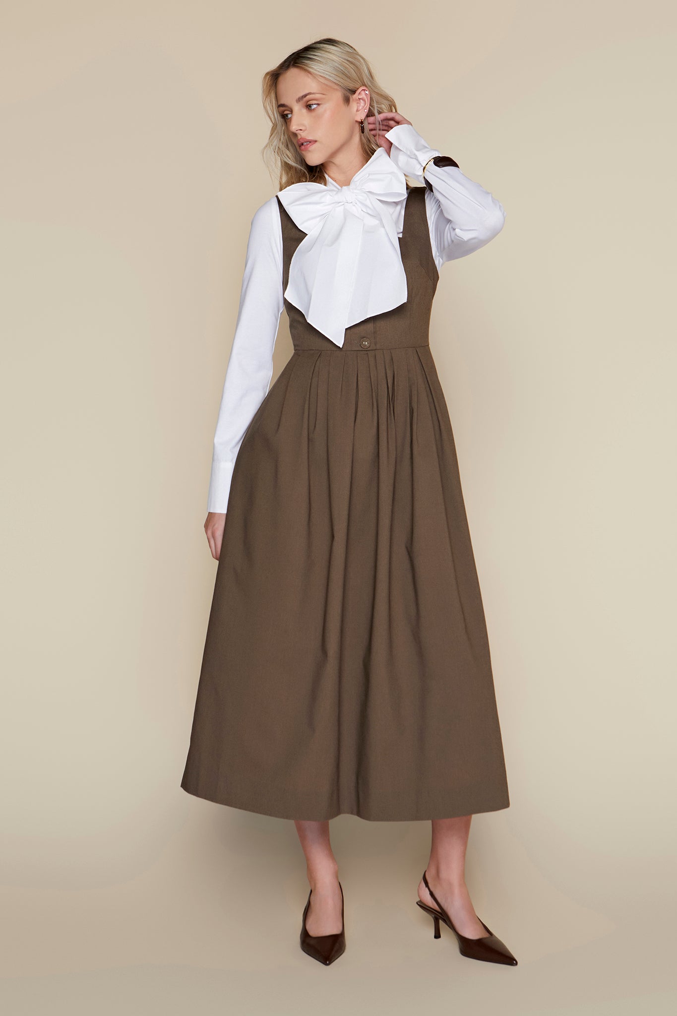 Arno Blouse in White