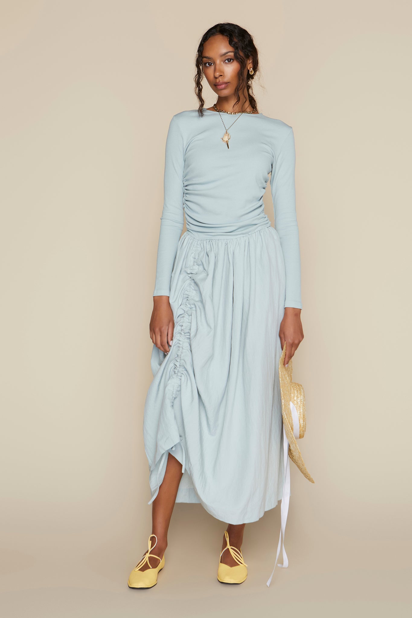 Savoy Dress in Victorian Mint