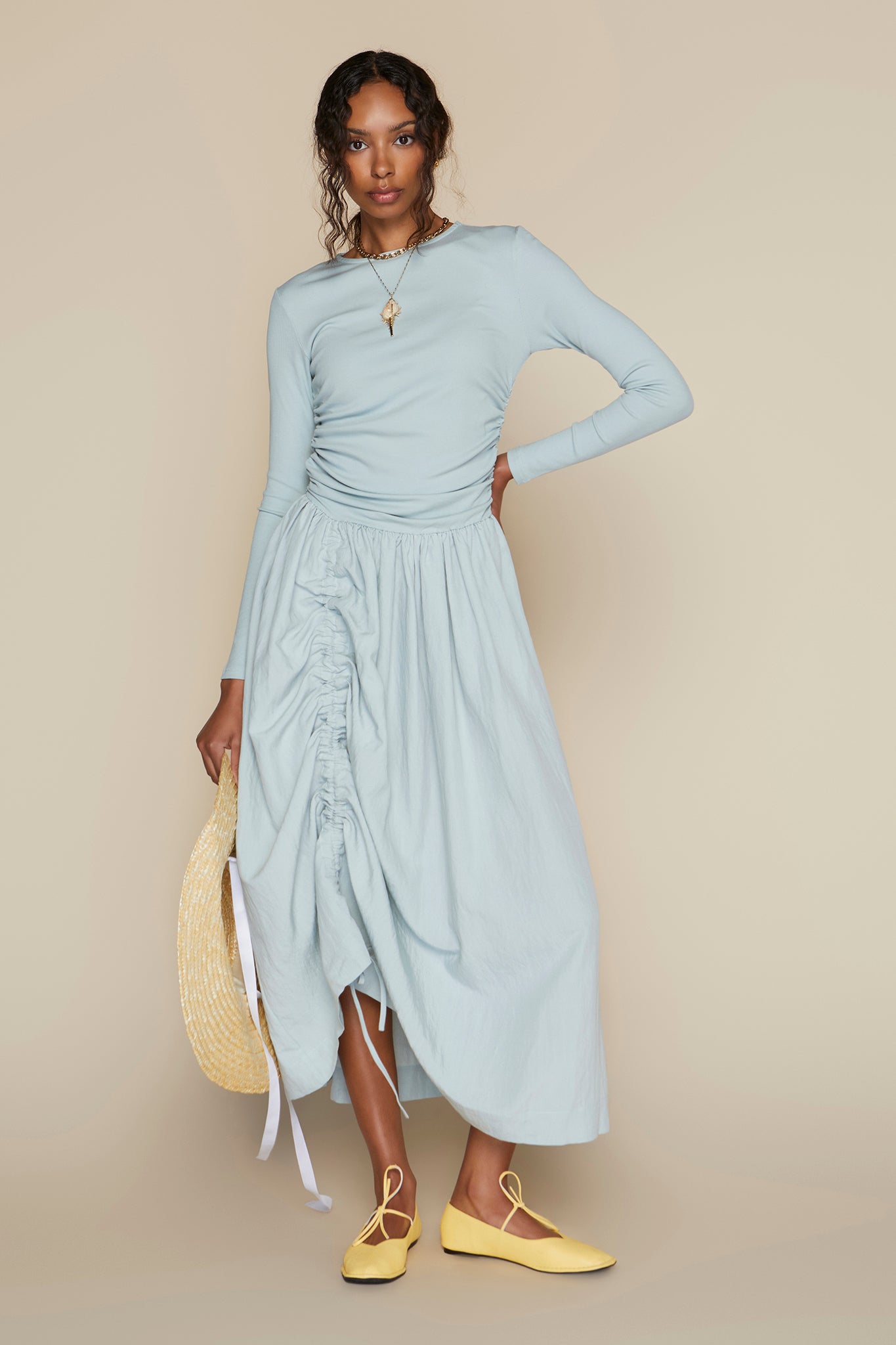 Savoy Dress in Victorian Mint