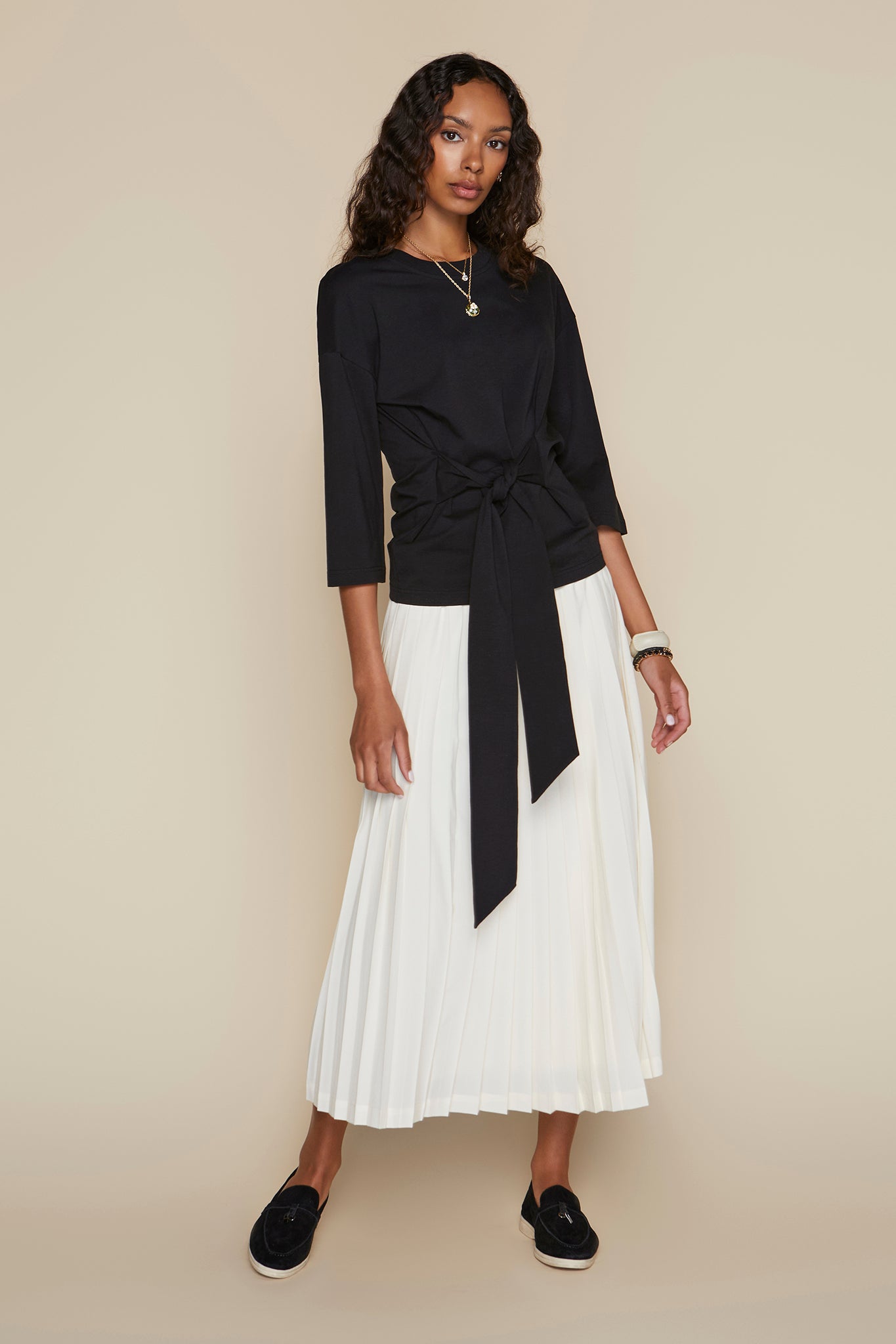 Maxi Rachel Skirt in Coconut