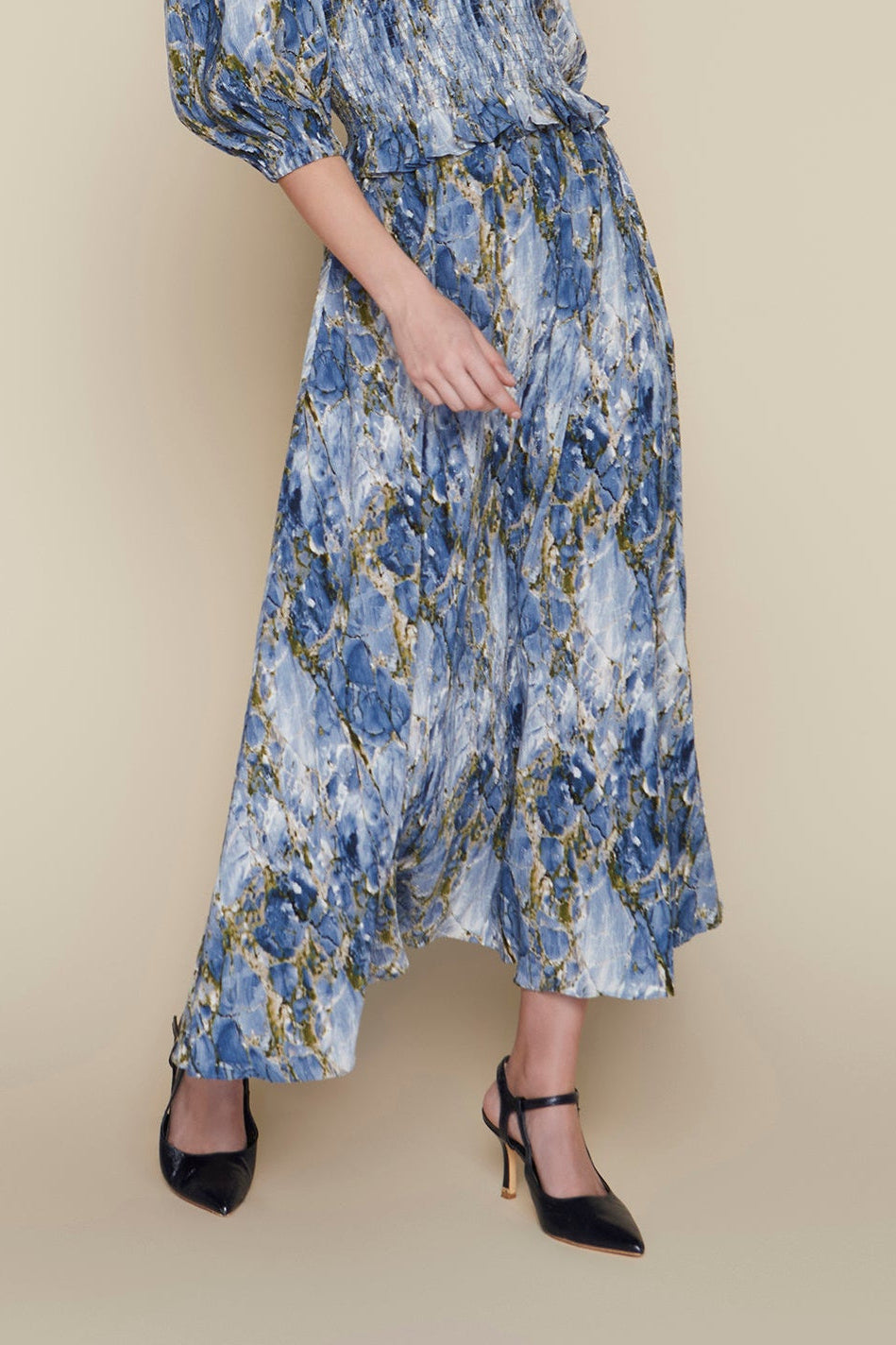 Tavira Skirt in Slate Haze