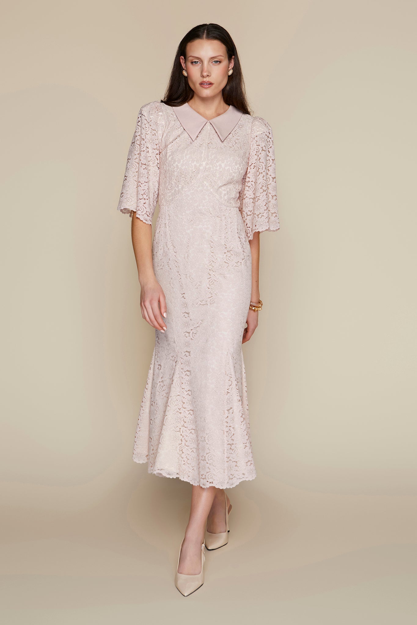 Marlowe Dress in English Rose
