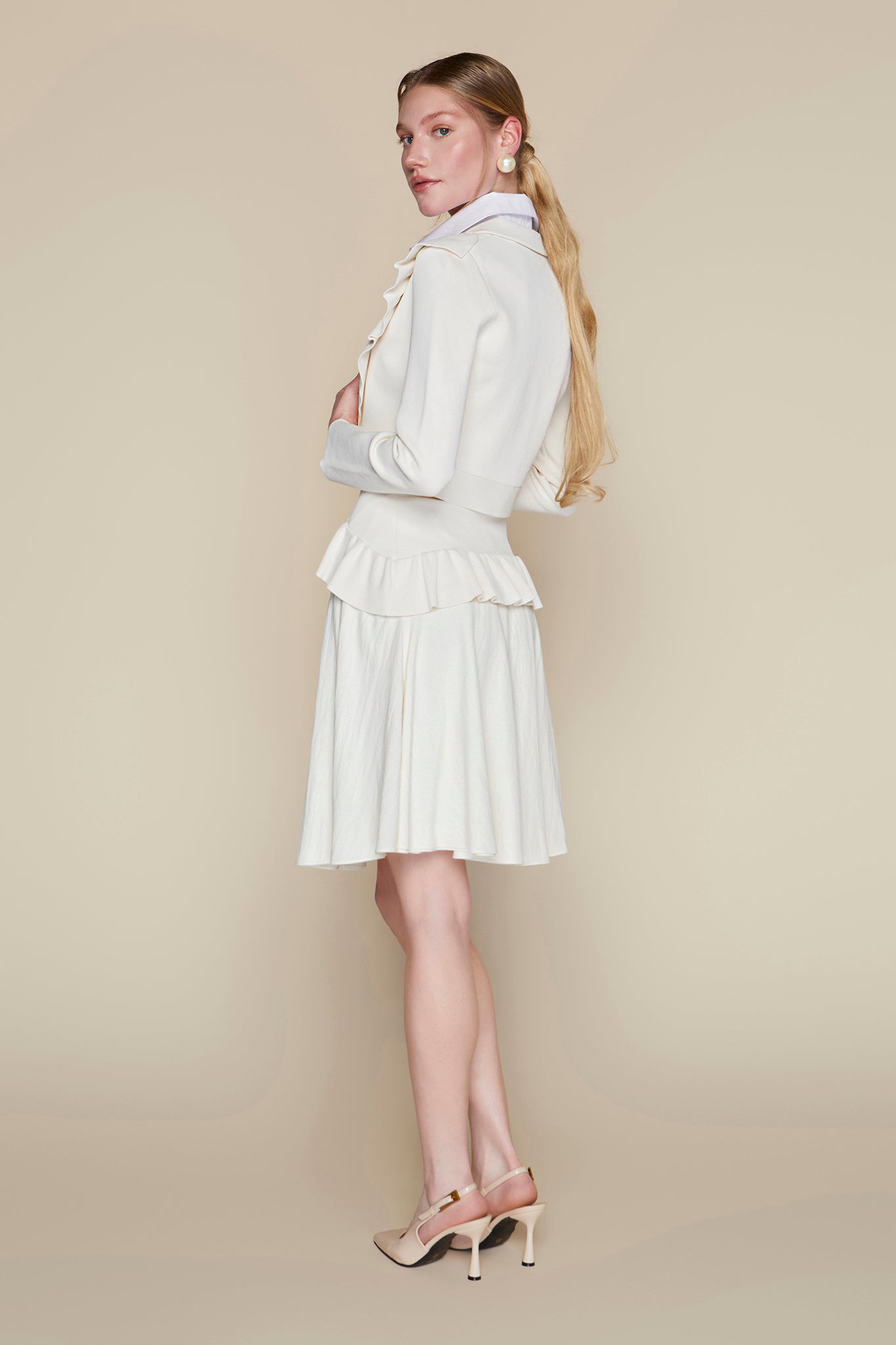 Montage Skirt in Coconut