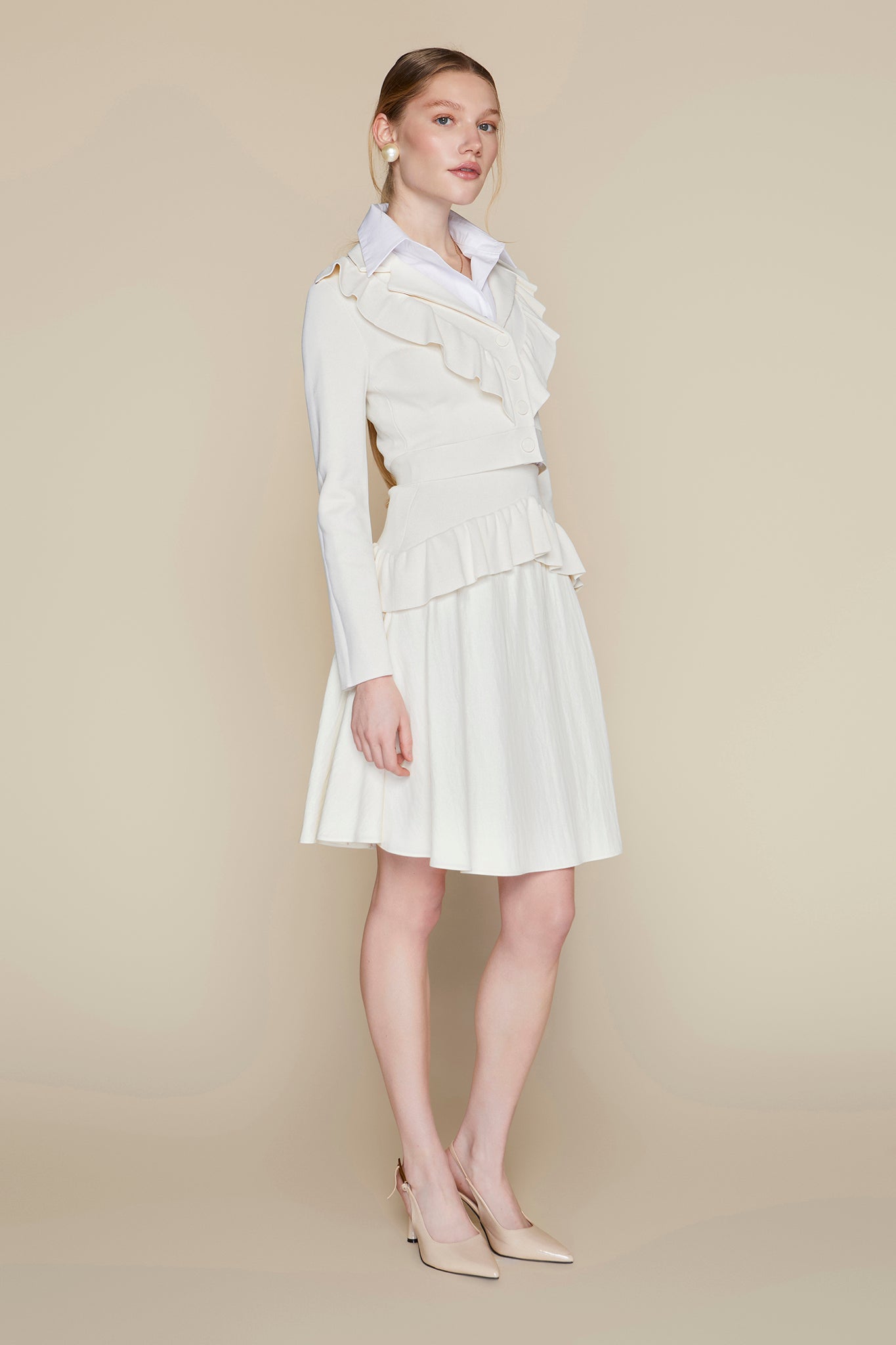 Montage Blazer in Coconut