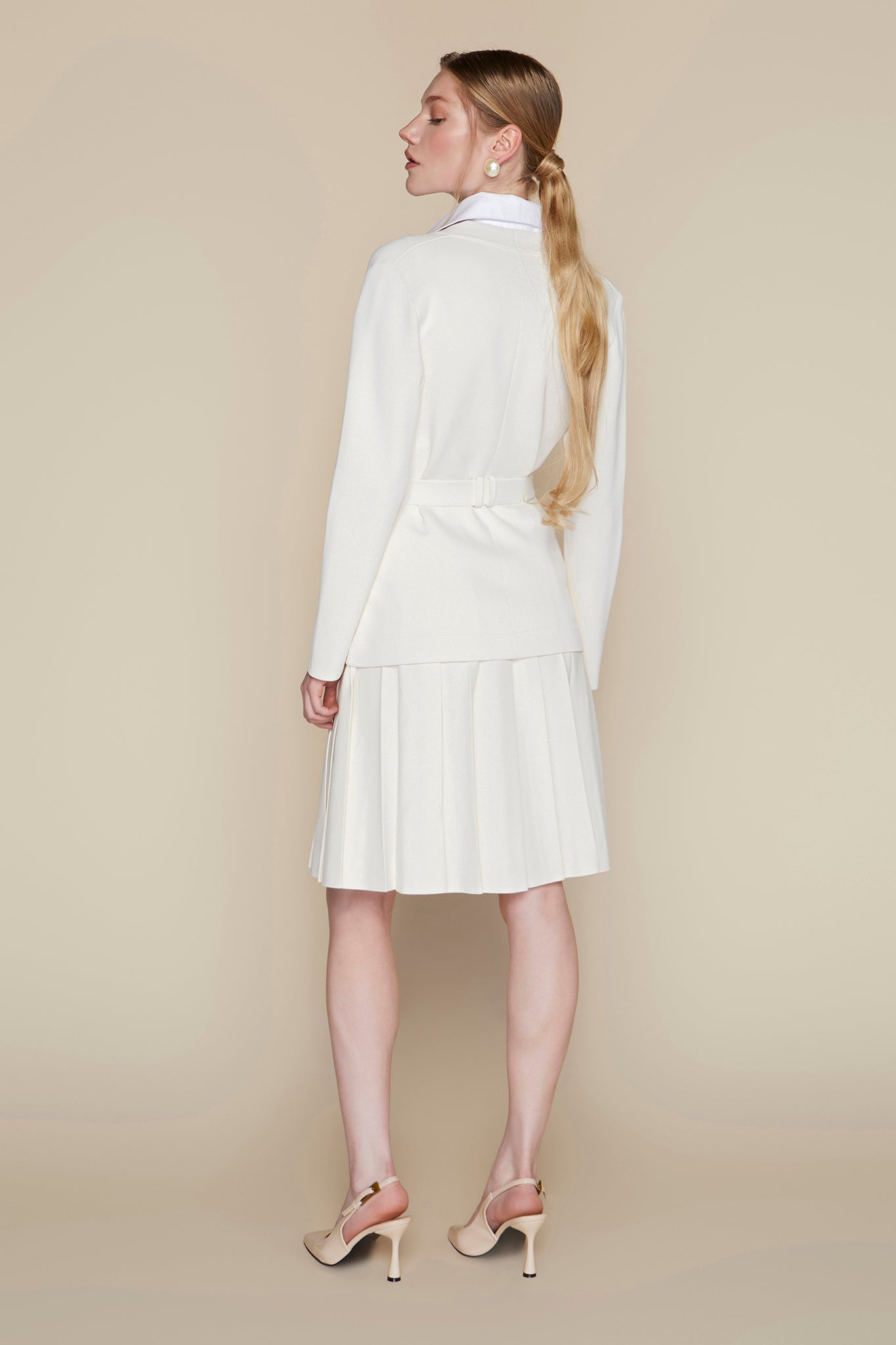 Madeira Blazer in Coconut