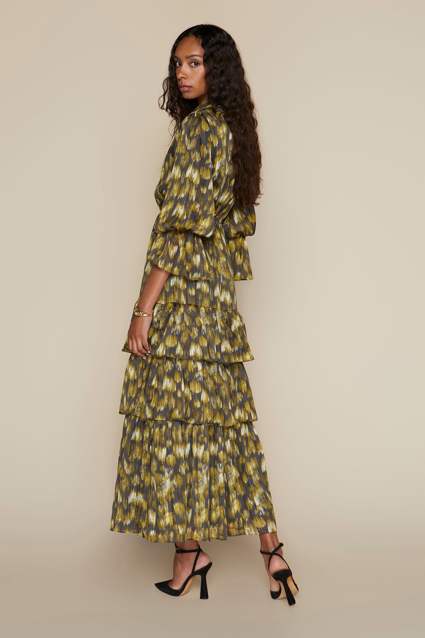 Carlyle Dress in Matcha