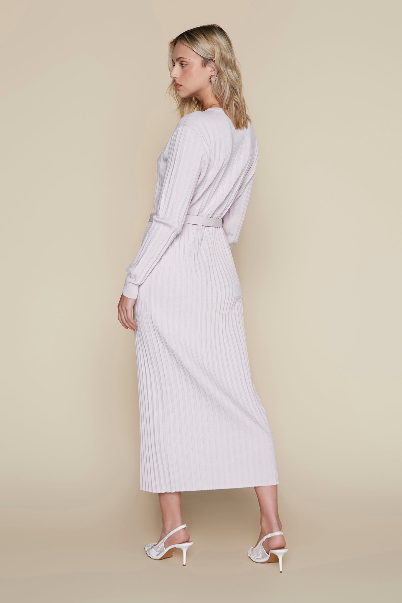 Marbella Dress in Berry Mousse