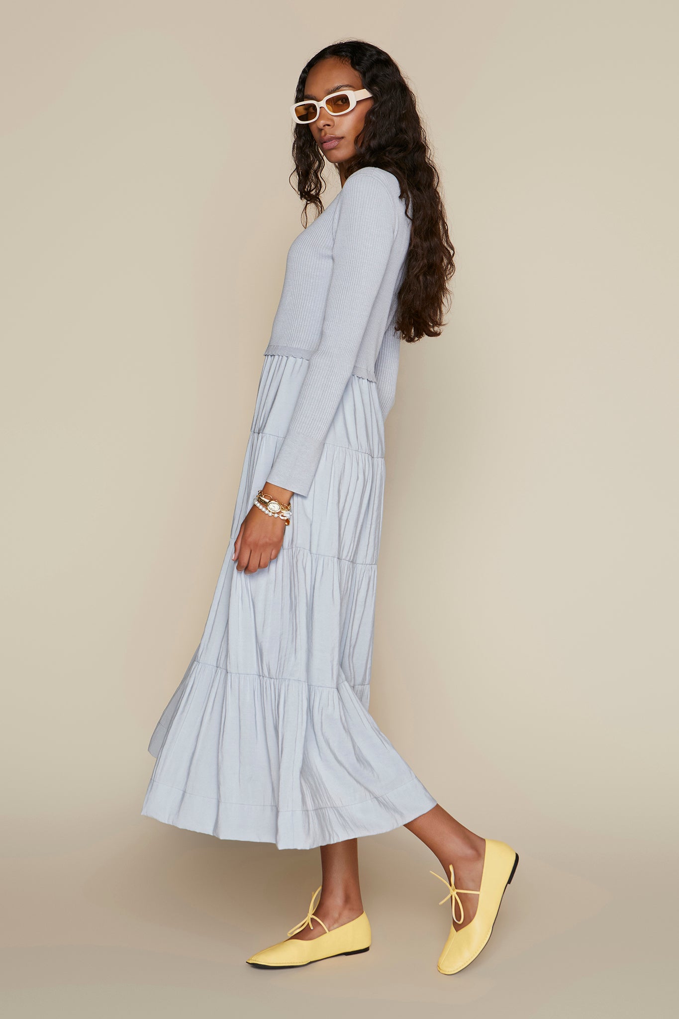 Marmi Dress in Mist