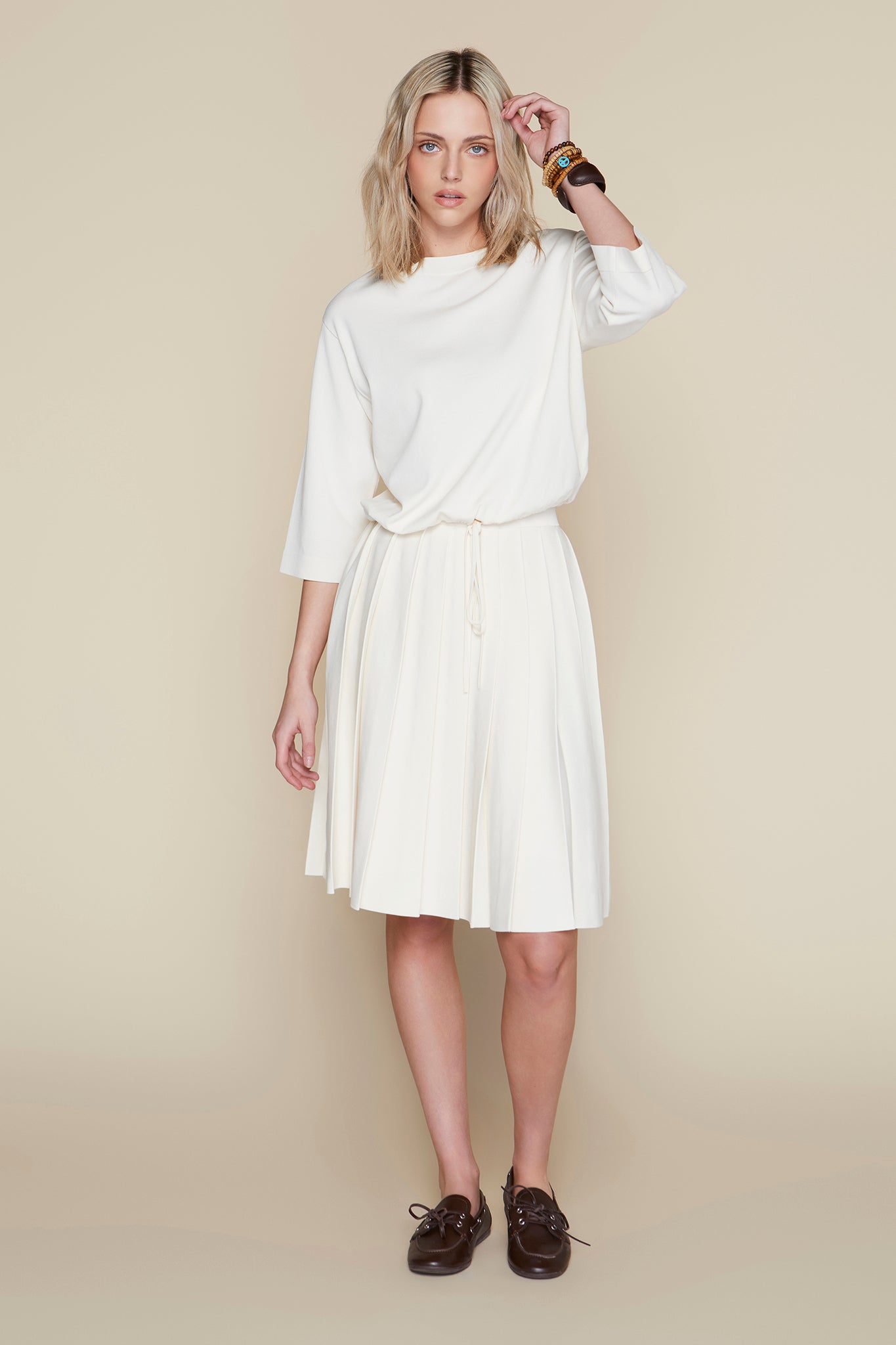 Menton Skirt in Coconut