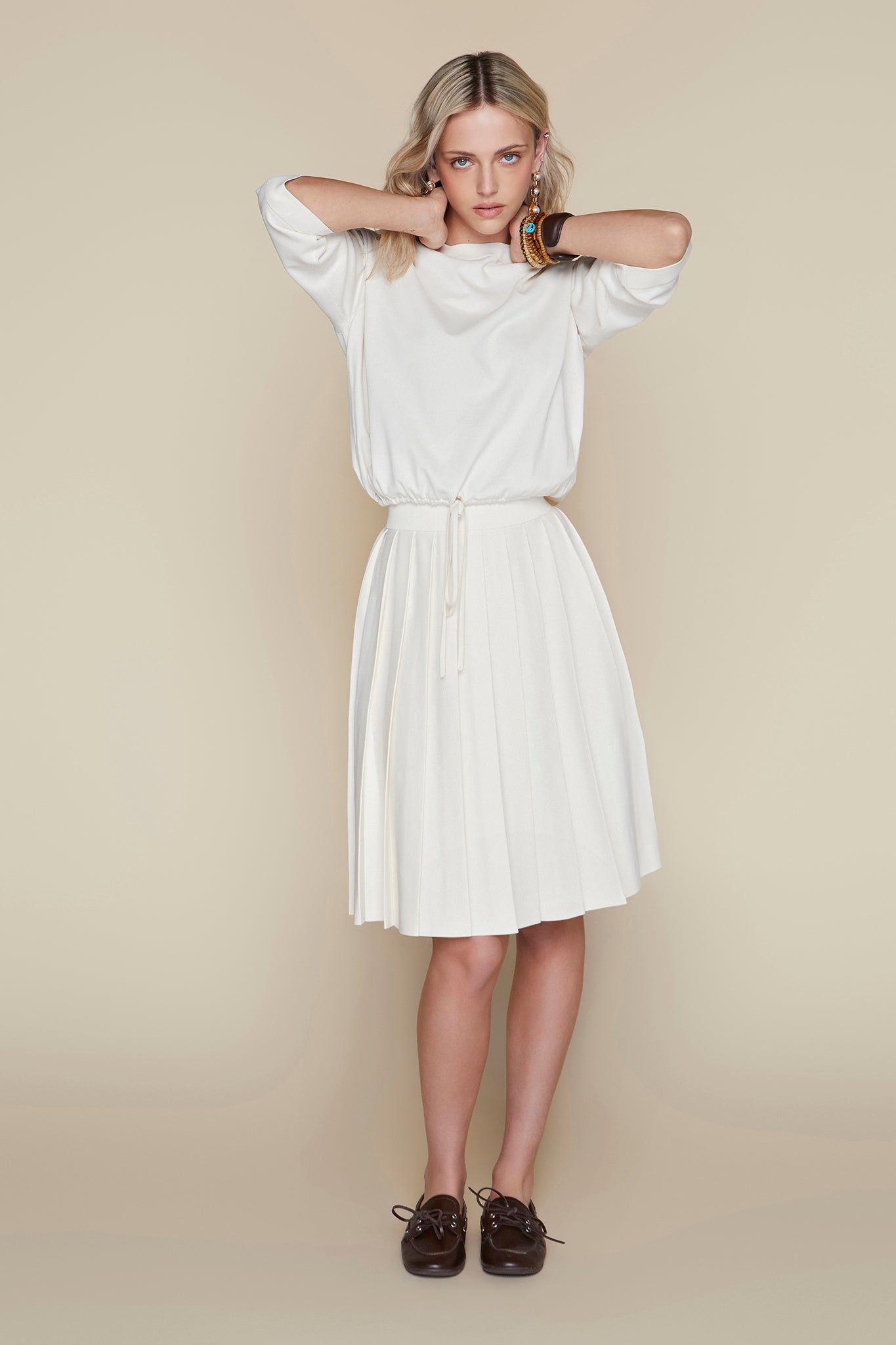 Menton Skirt in Coconut