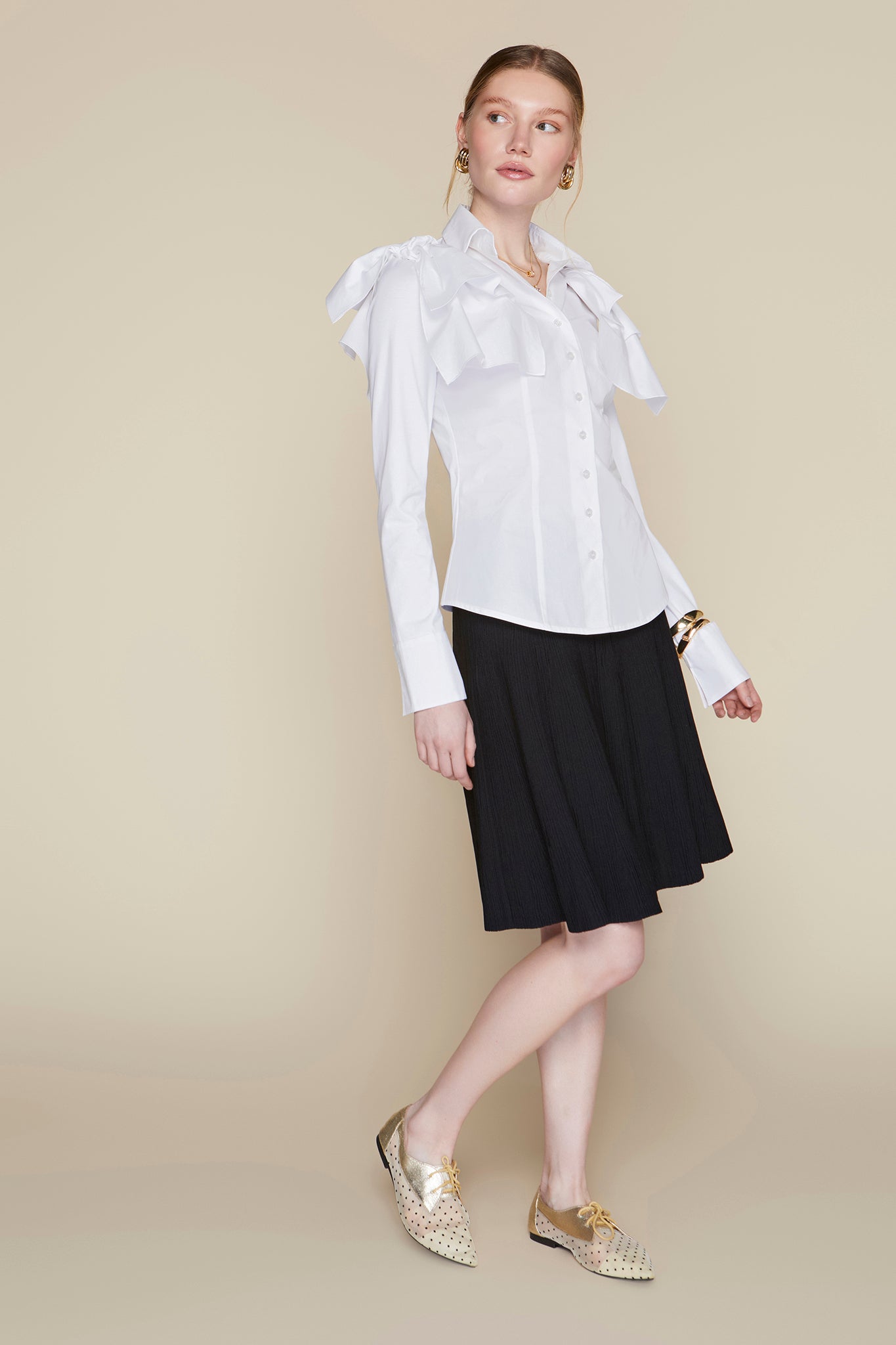 Capella Blouse in White