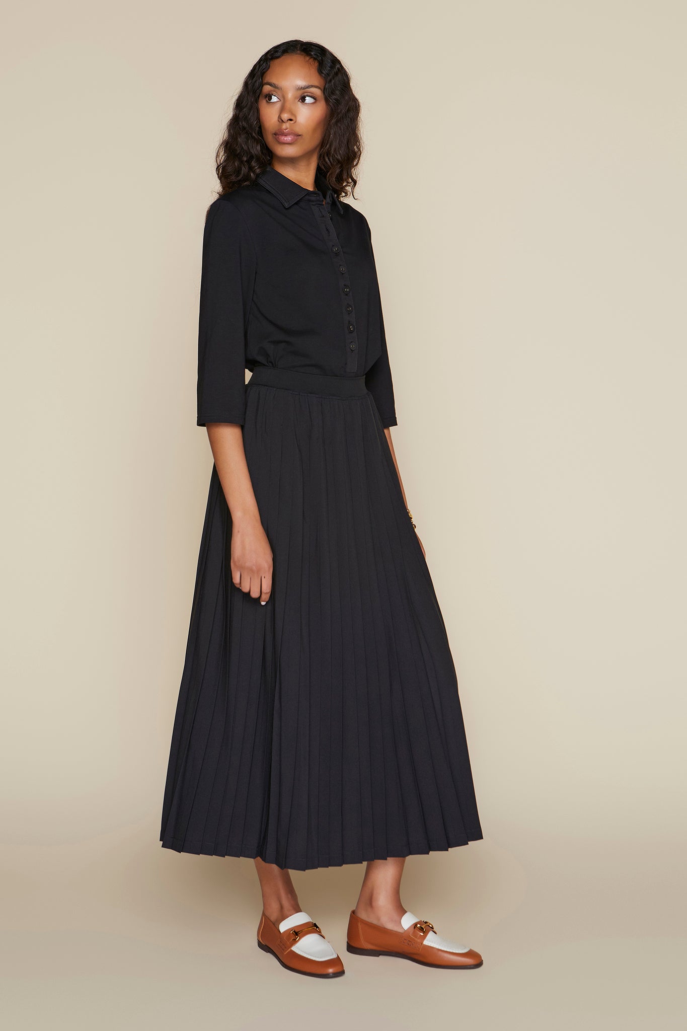 Maxi Rachel Skirt in Black