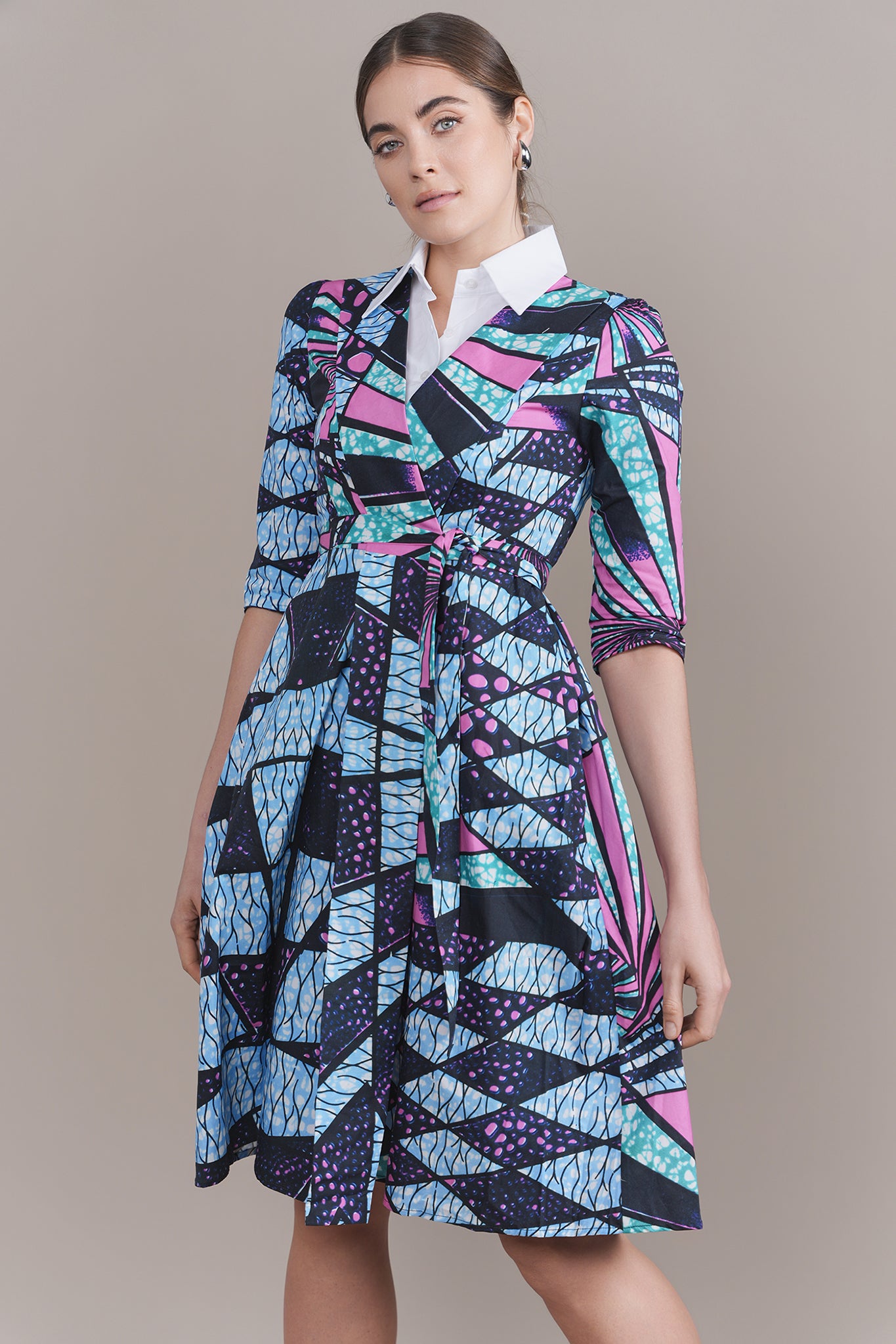 Blair Dress in Geometric